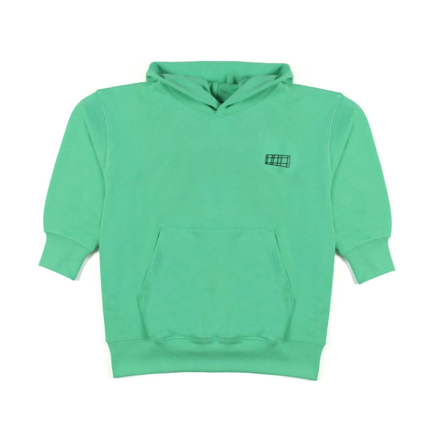 FELPA HOODIE UNISEX MOZ VERDE MENTA - annameglio.com abbigliamento moda