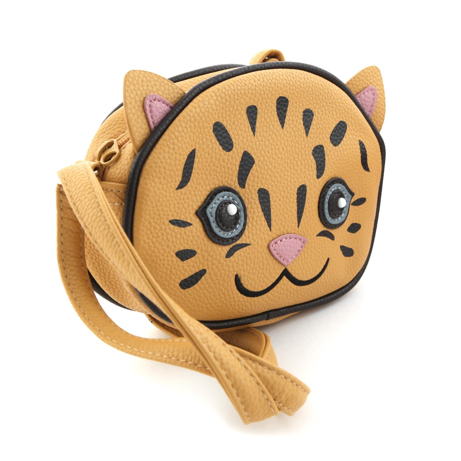 BORSETTA LEONCINO SENAPE E MARRONE BAMBINA - annameglio.com abbigliamento moda