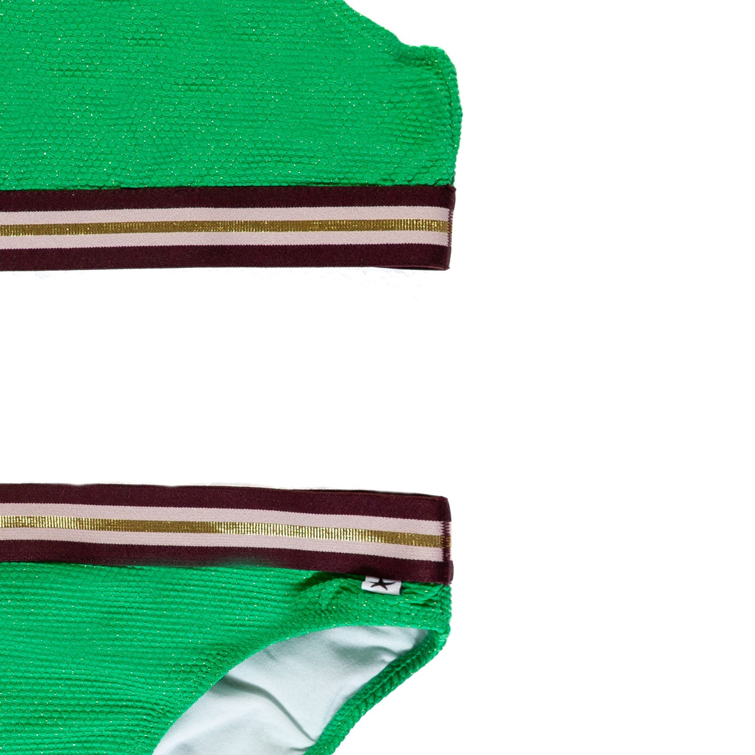 BIKINI NICOLA VERDE BAMBINA E RAGAZZA - annameglio.com abbigliamento moda