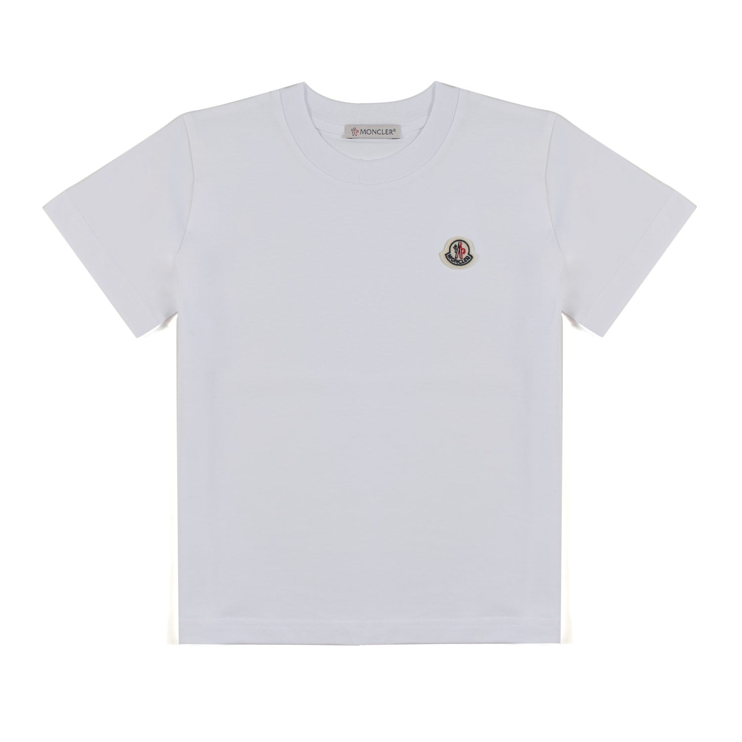 T-SHIRT UNISEX BIANCO OTTICO CON PATCH LOGO - annameglio.com abbigliamento moda