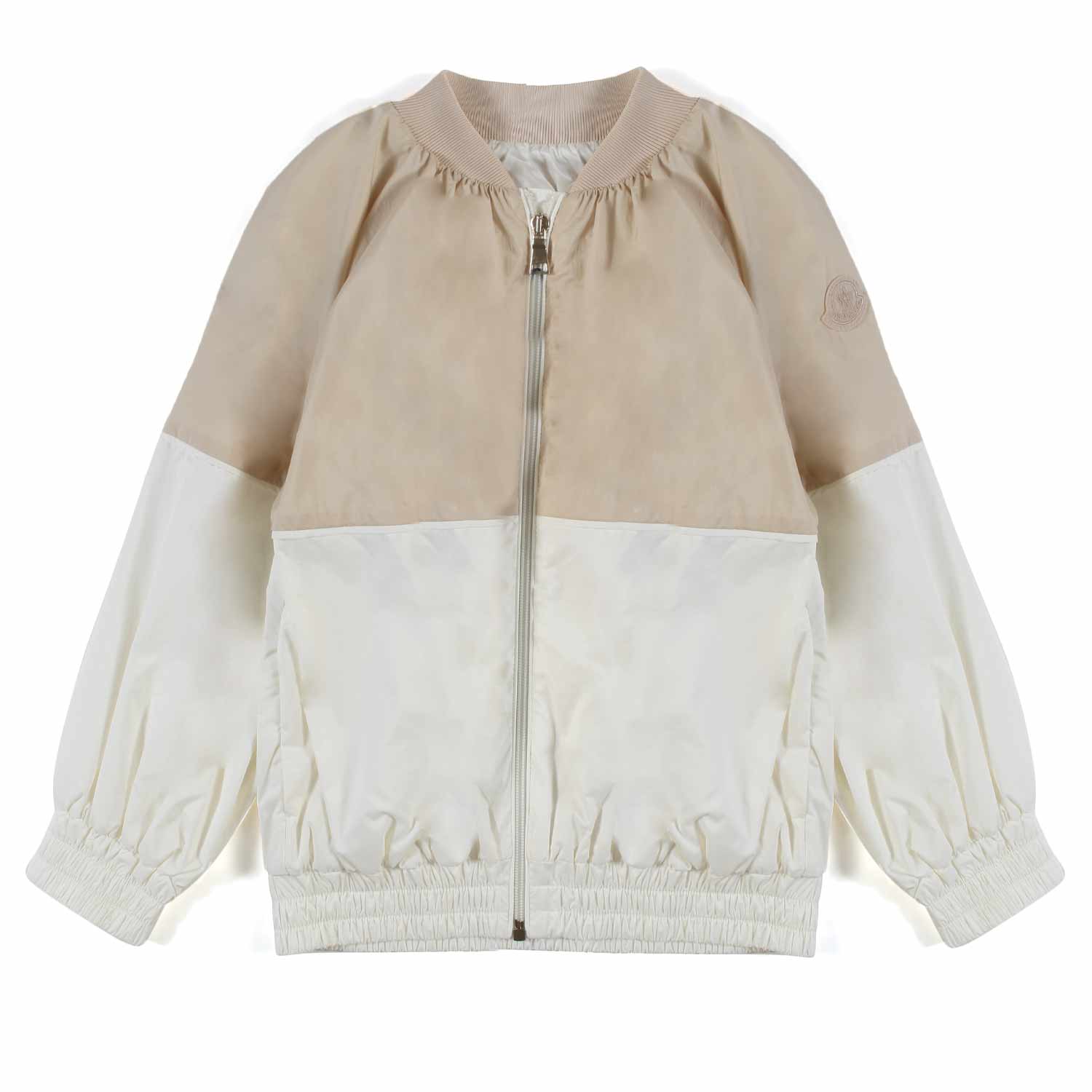 GIACCA AINE BEIGE E BIANCO CALDO BAMBINA E TEEN - annameglio.com abbigliamento moda