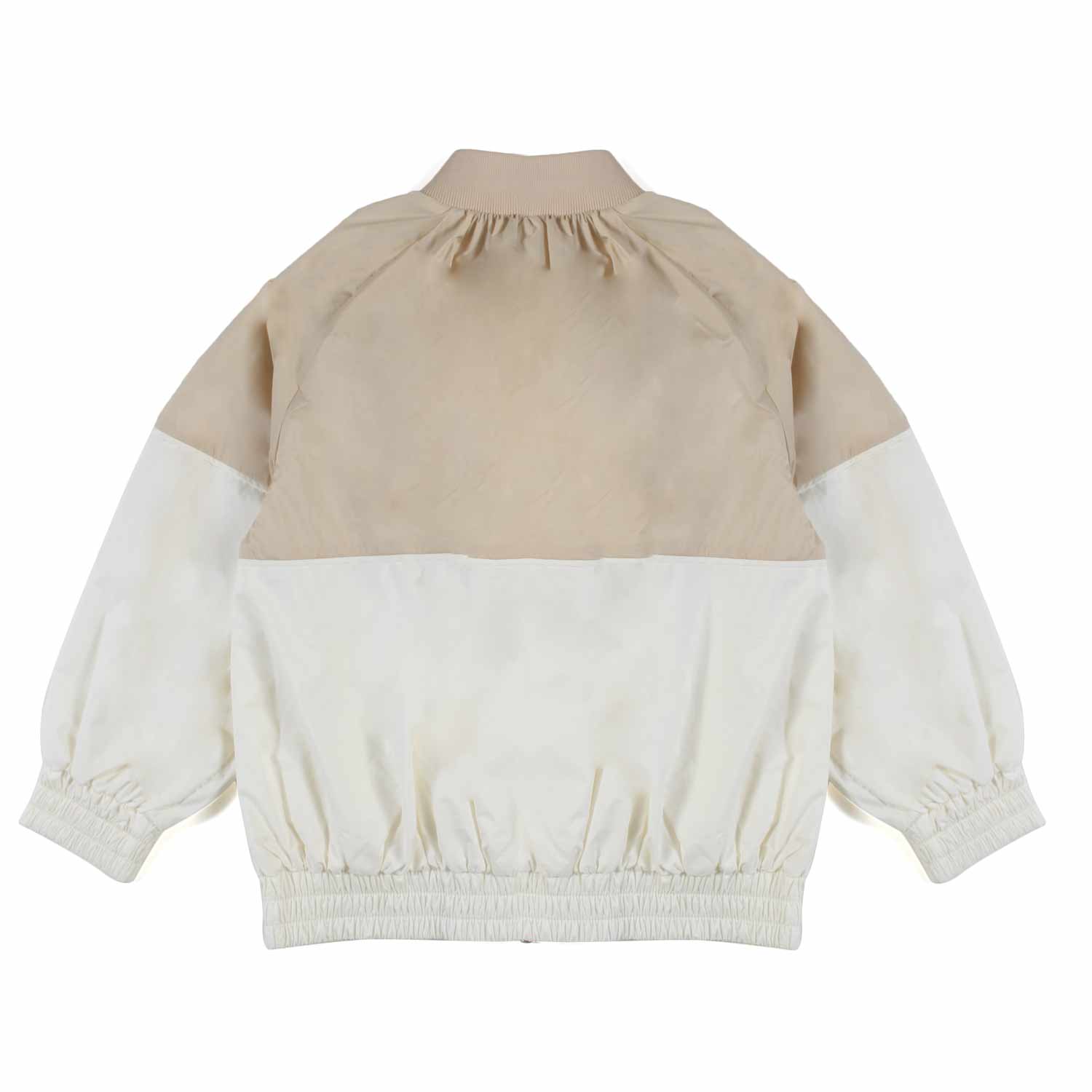 GIACCA AINE BEIGE E BIANCO CALDO BAMBINA E TEEN - annameglio.com abbigliamento moda