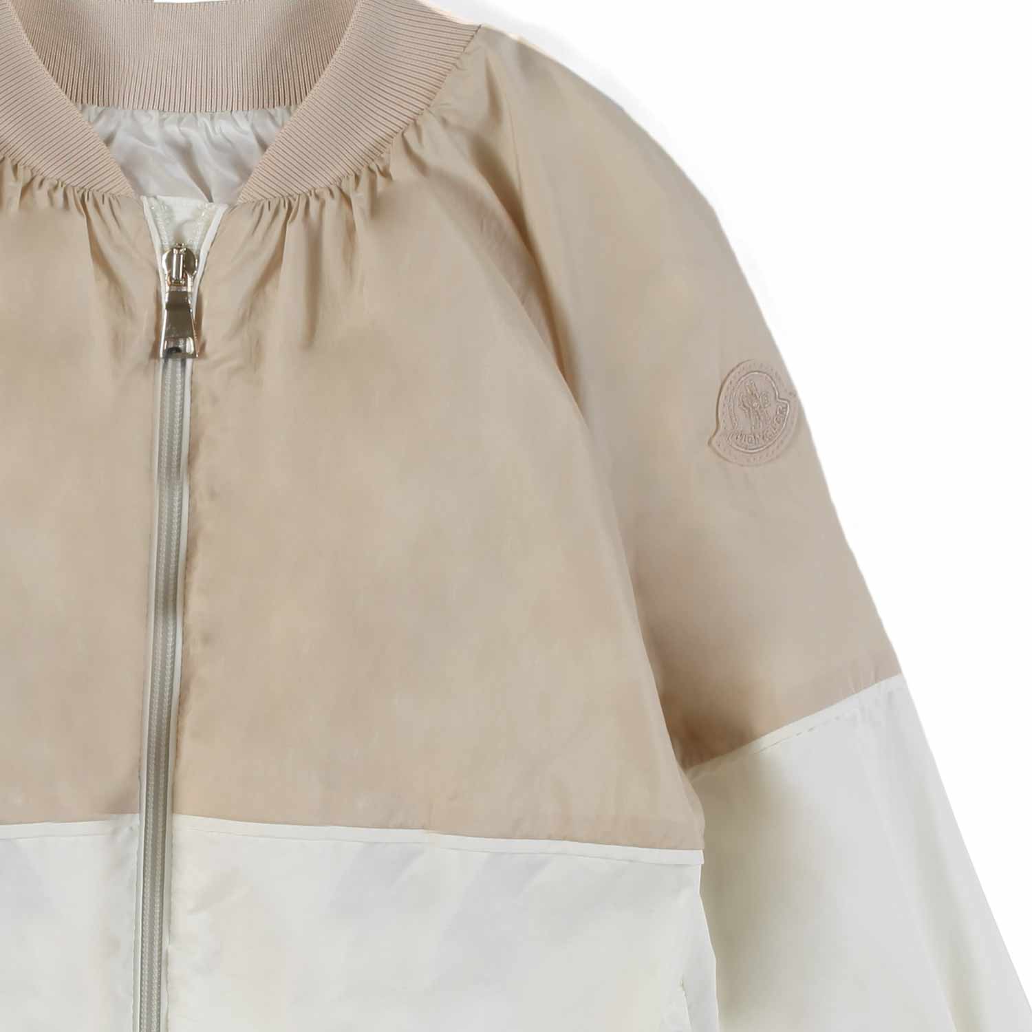 GIACCA AINE BEIGE E BIANCO CALDO BAMBINA E TEEN - annameglio.com abbigliamento moda