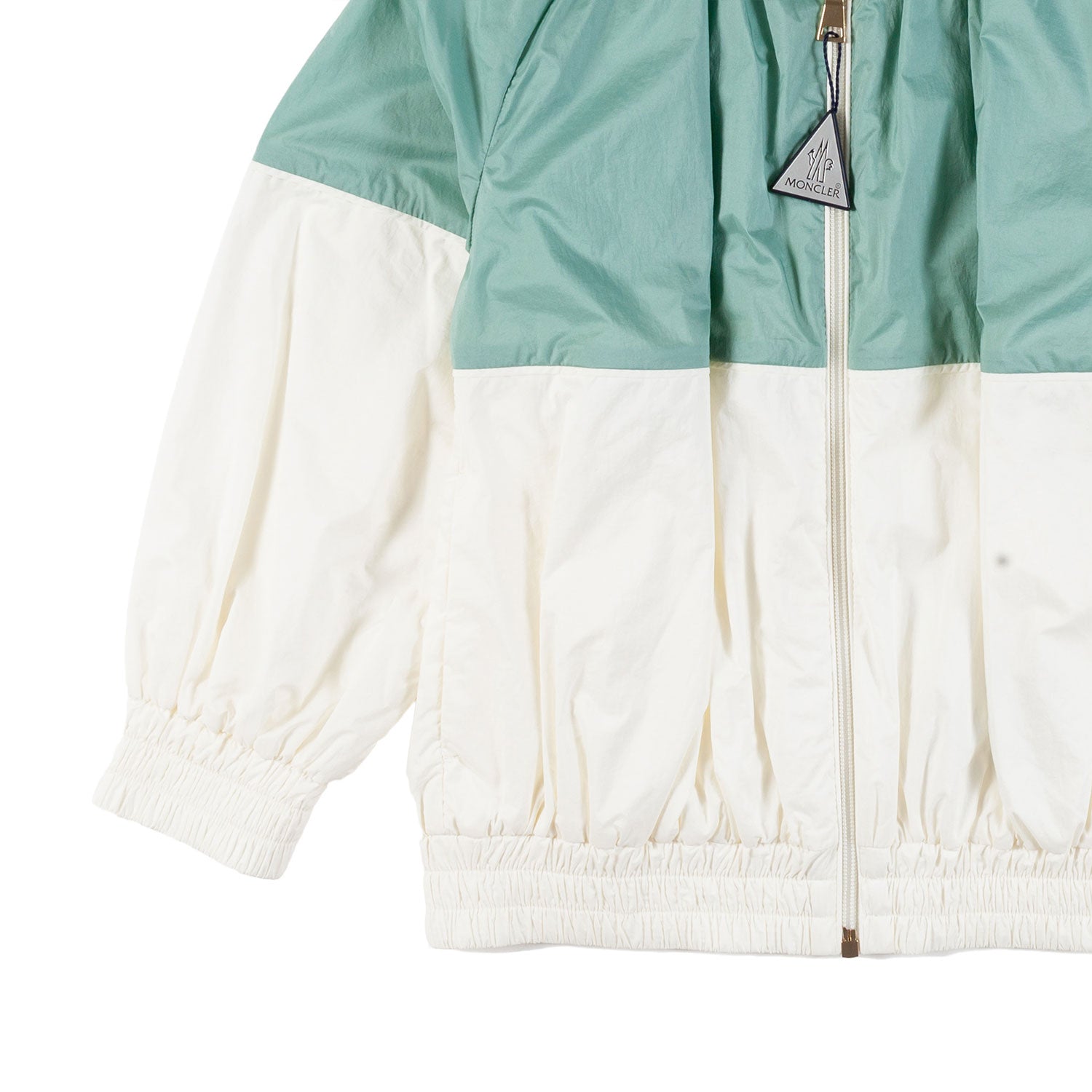 GIACCA AINE VERDE ACQUA E BIANCO BAMBINA E TEEN - annameglio.com abbigliamento moda