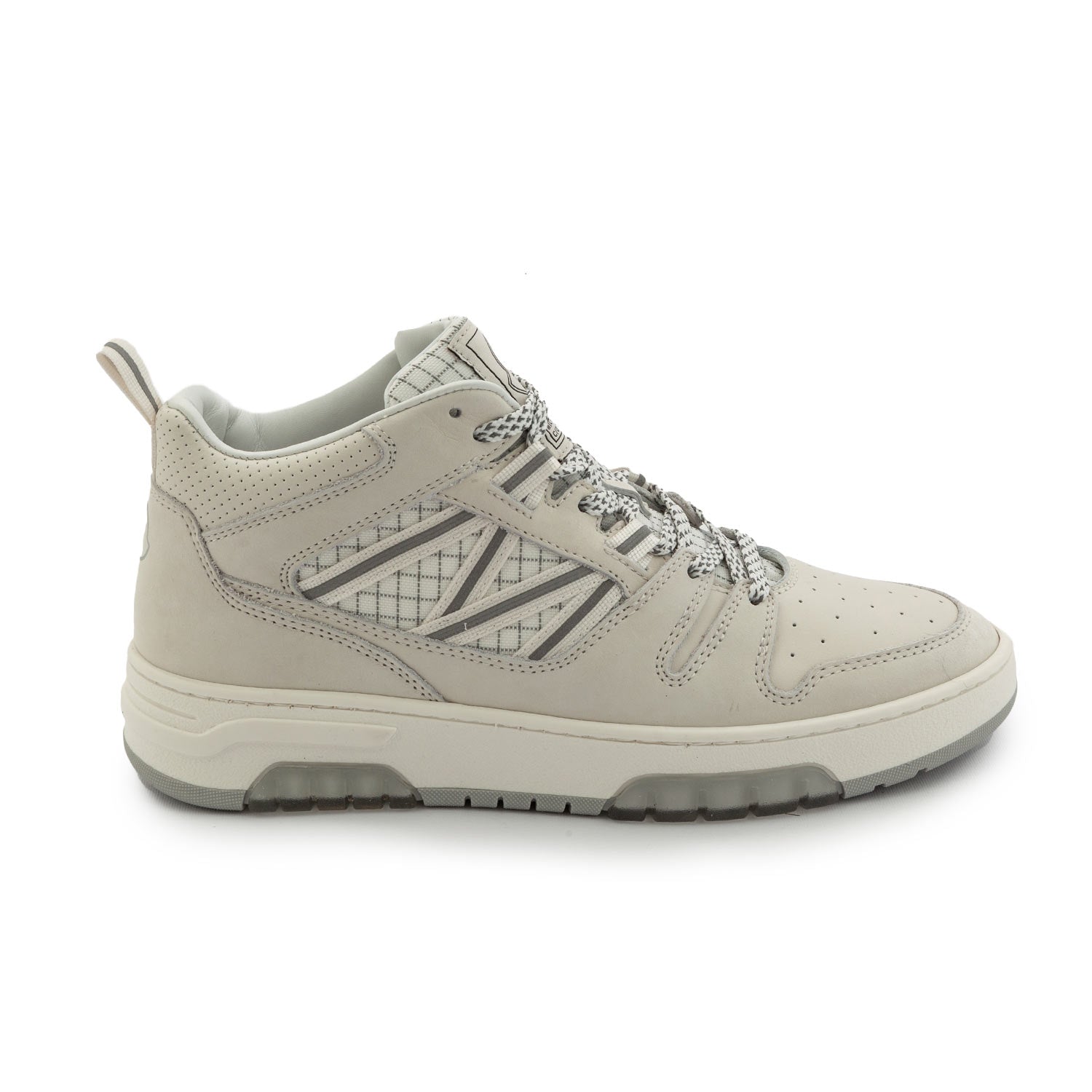 SNEAKER UNISEX PETIT PIVOT BIANCO NATURALE - annameglio.com abbigliamento moda