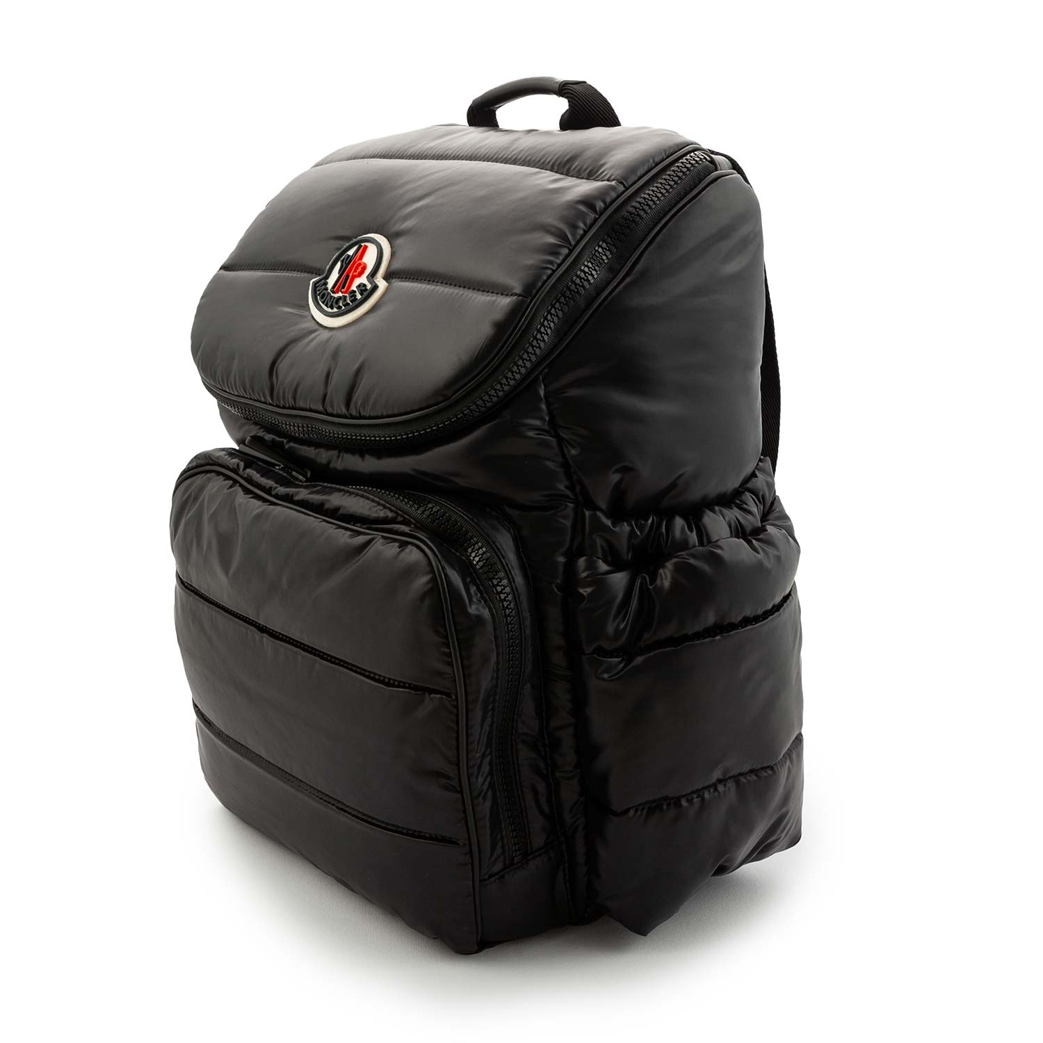 ZAINO FASCIATOIO NERO IN NYLON TRAPUNTATO - annameglio.com abbigliamento moda