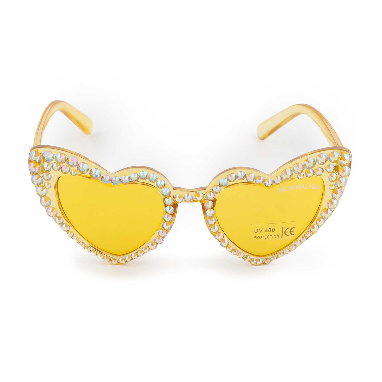 OCCHIALI DA SOLE HEART BEACHWEAR GIALLI BAMBINA - annameglio.com abbigliamento moda