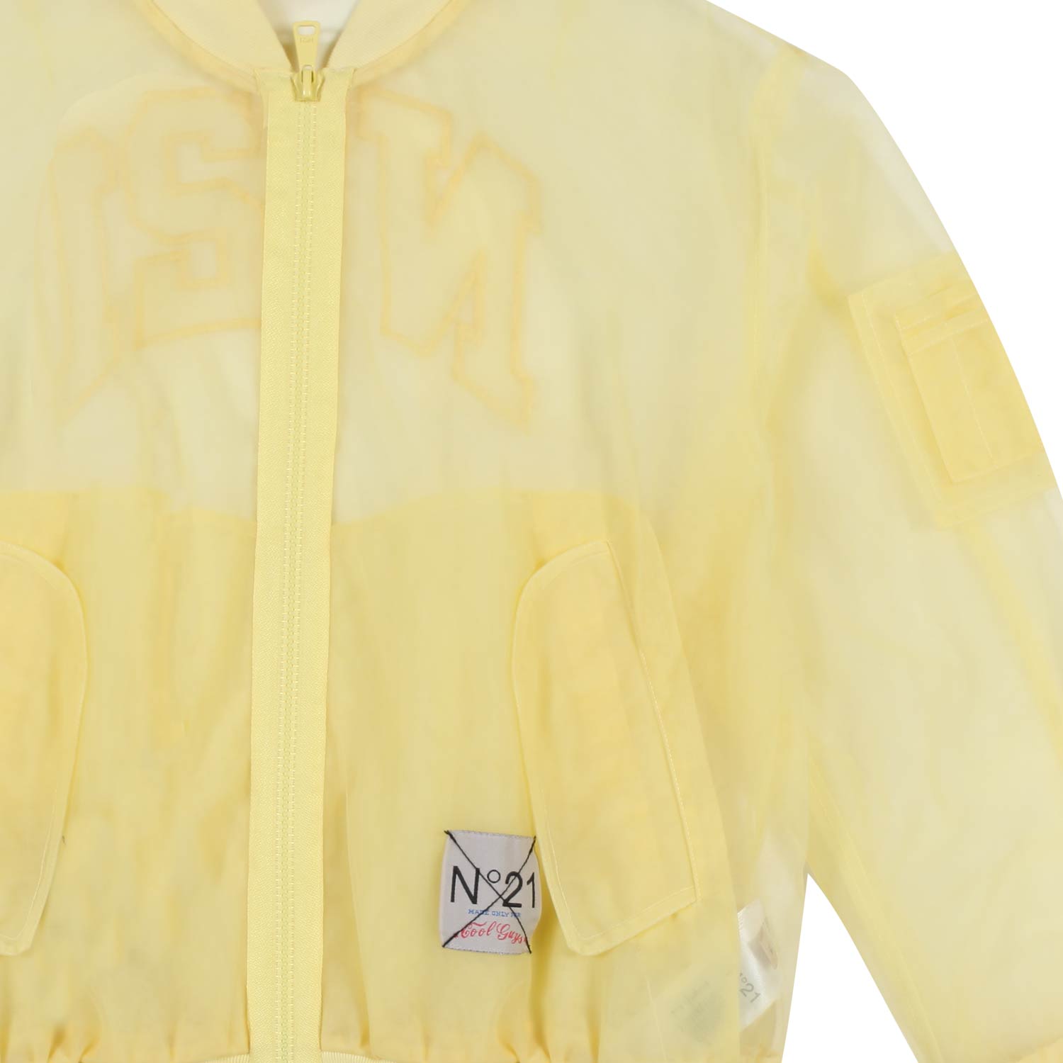 Giacca gialla in tulle - annameglio.com abbigliamento moda