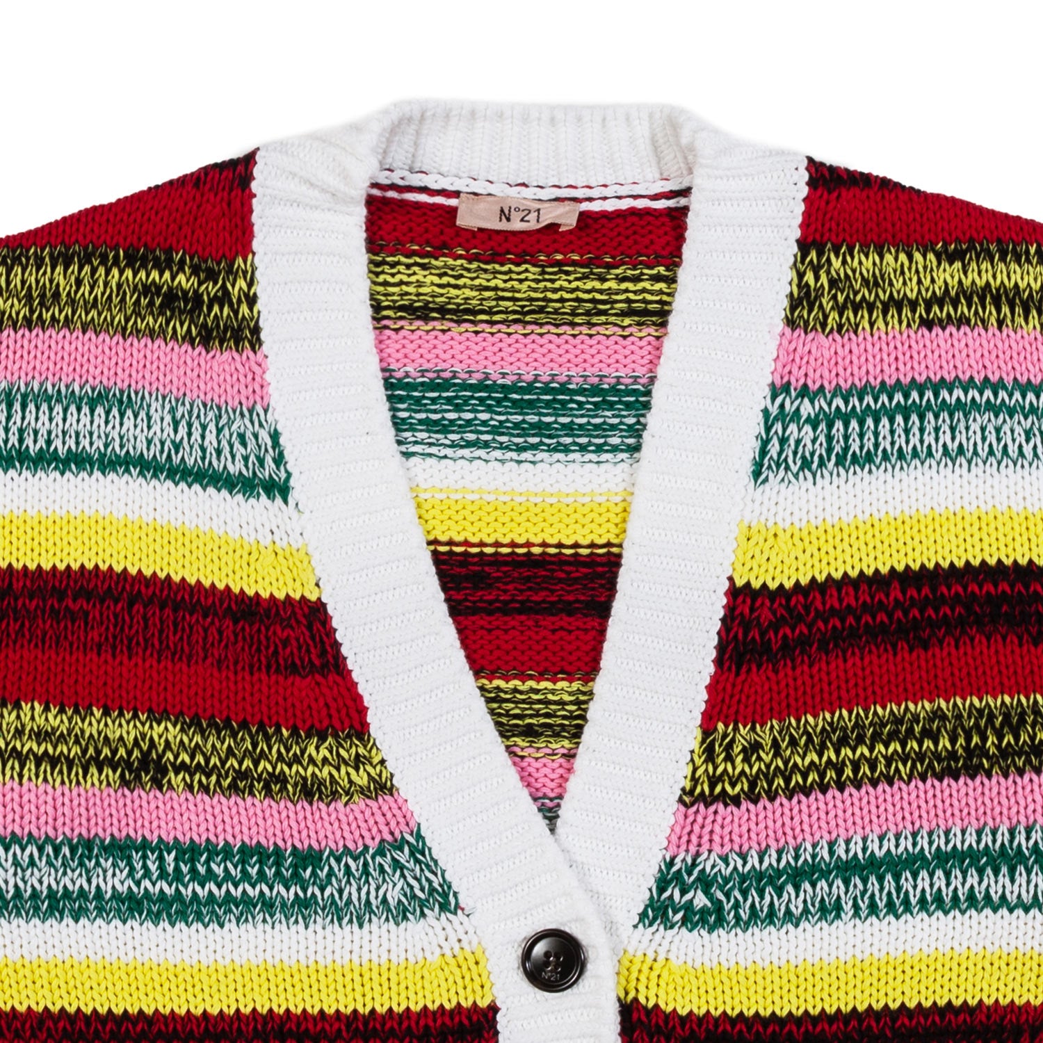 CARDIGAN A RIGHE MULTICOLORE - annameglio.com abbigliamento moda