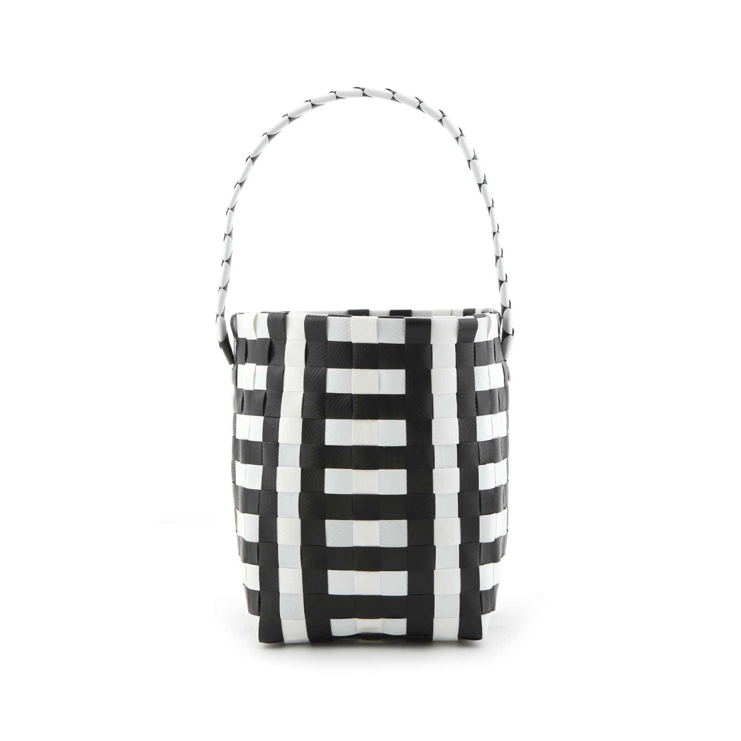 BORSA A SECCHIELLO POD BIANCA E NERA - annameglio.com abbigliamento moda