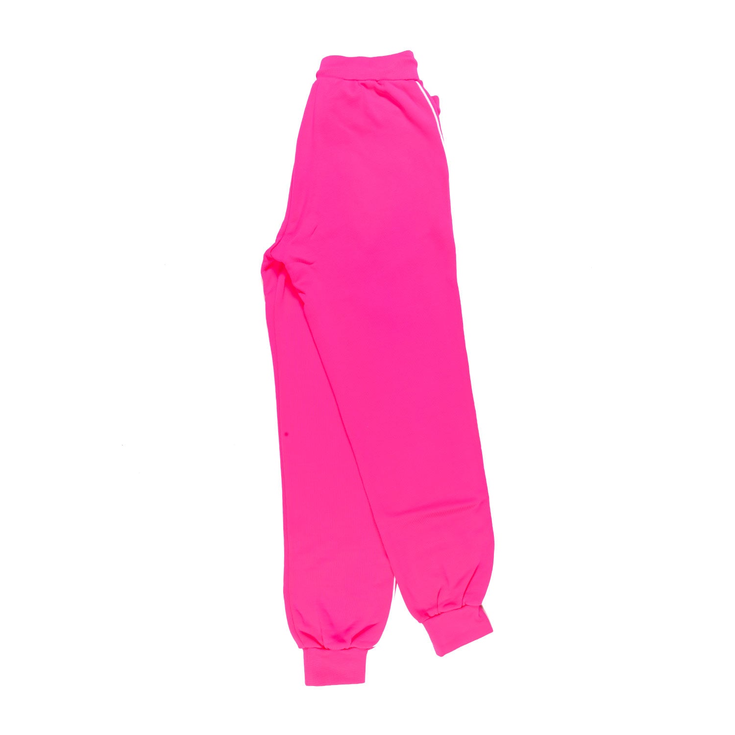 PANTALONE JOGGER ROSA FLUO CON LOGO BAMBINA E TEEN - annameglio.com abbigliamento moda