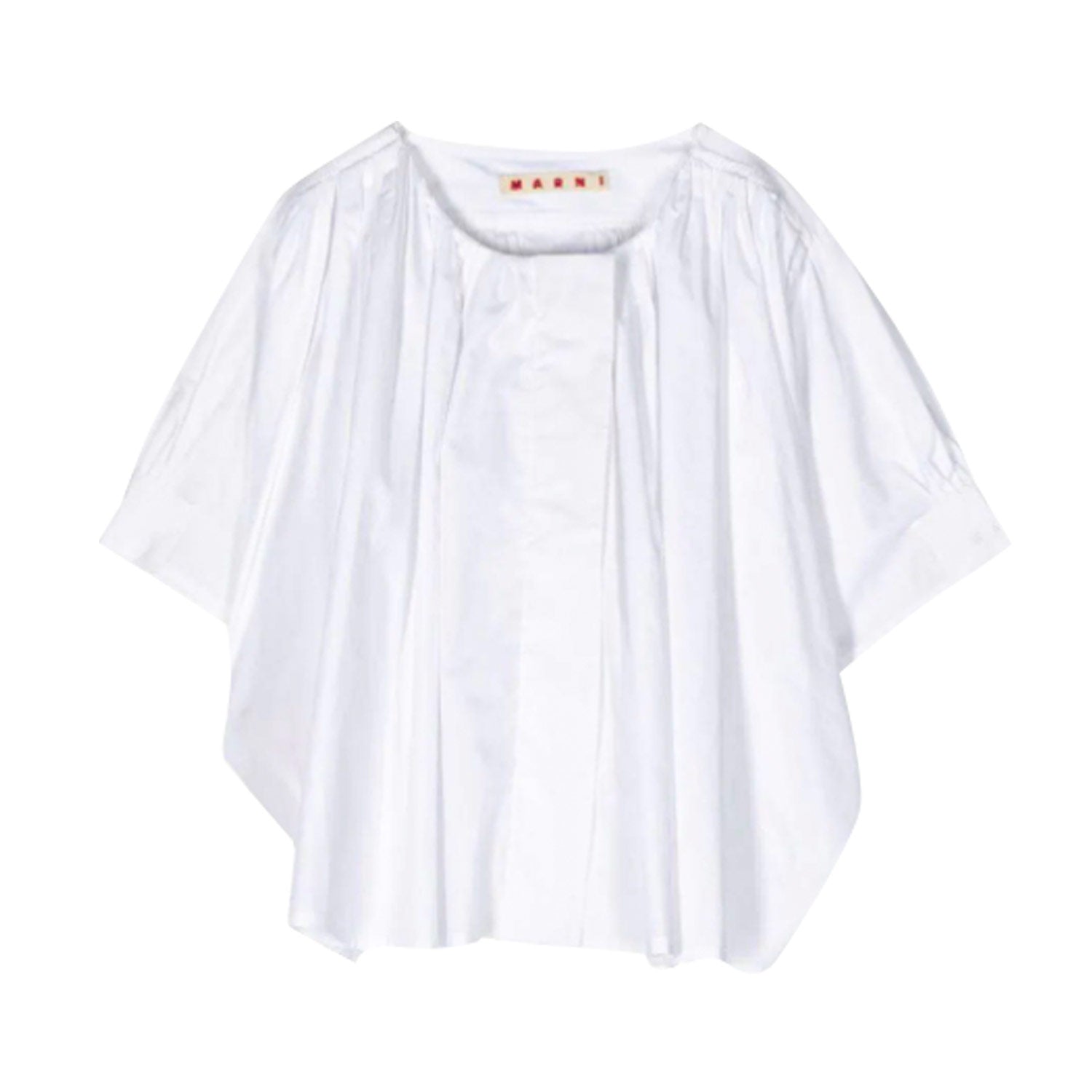 BLUSA BIANCA TINTA UNITA BAMBINA E TEENAGER - annameglio.com abbigliamento moda