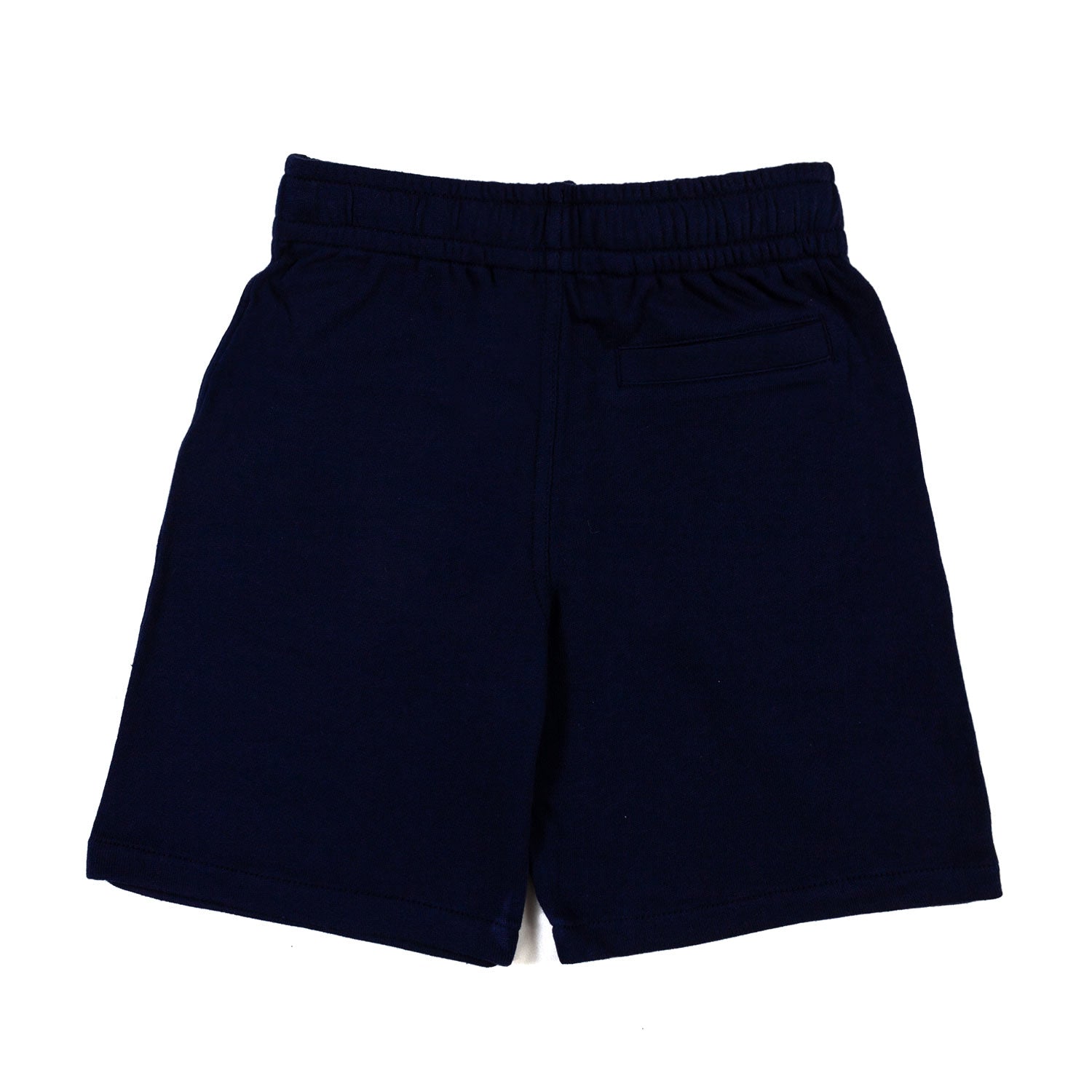 SHORTS FELPA BLU SCURO CON LOGO POLO - annameglio.com abbigliamento moda