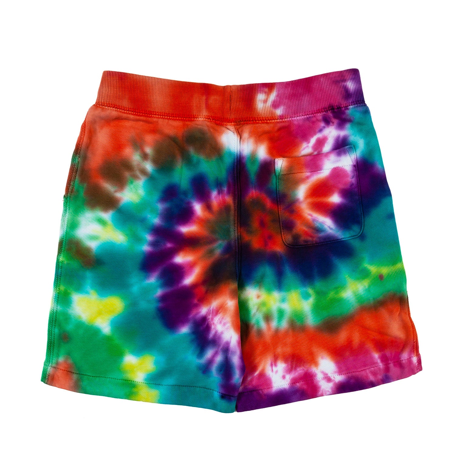 SHORTS FELPA TIE DYE MULTICOLOR - annameglio.com abbigliamento moda