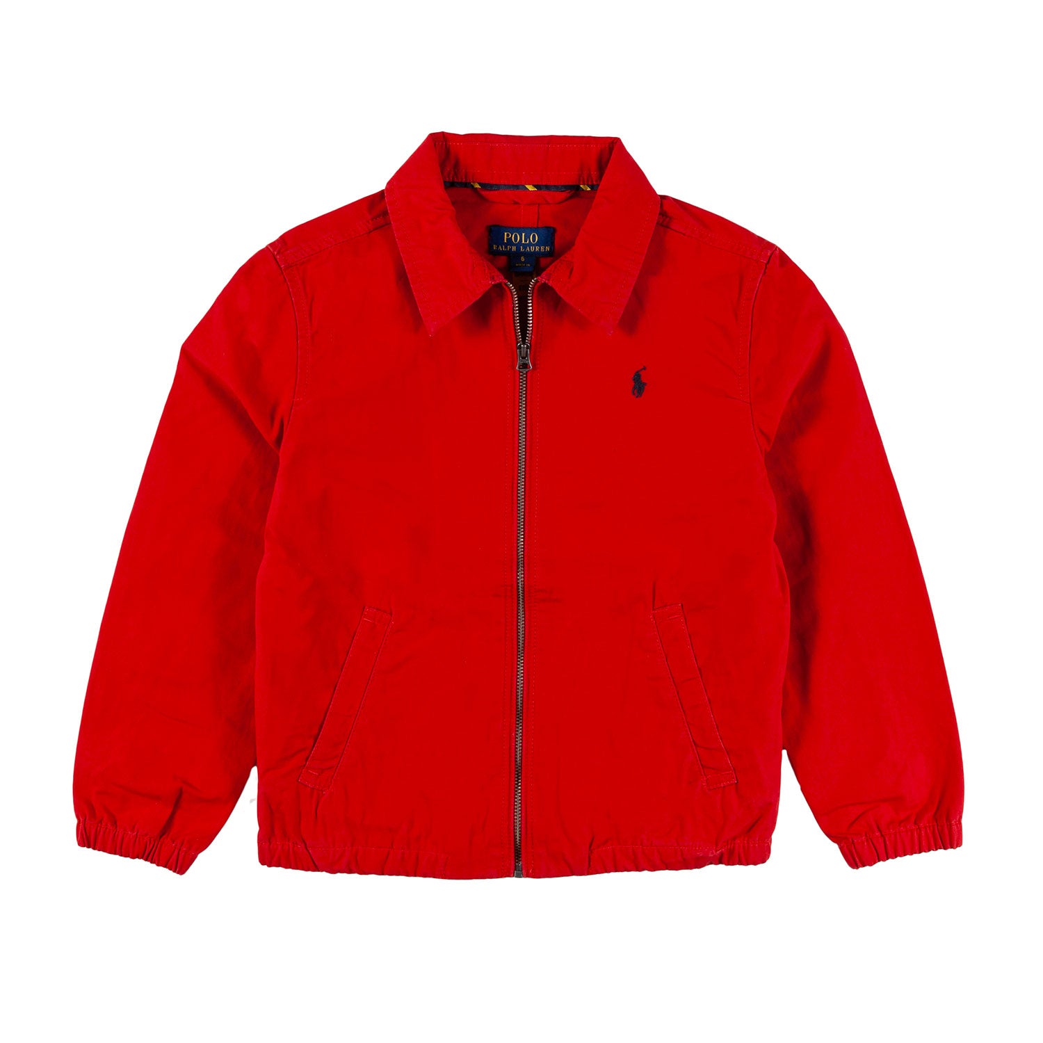GIACCA BAYPORT ROSSA IN POPELINE BAMBINO - annameglio.com abbigliamento moda
