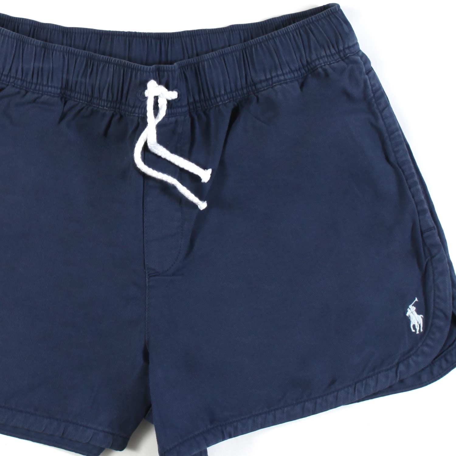 SHORTS TWILL BLU CON PONY BAMBINA E TEENAGER - annameglio.com abbigliamento moda