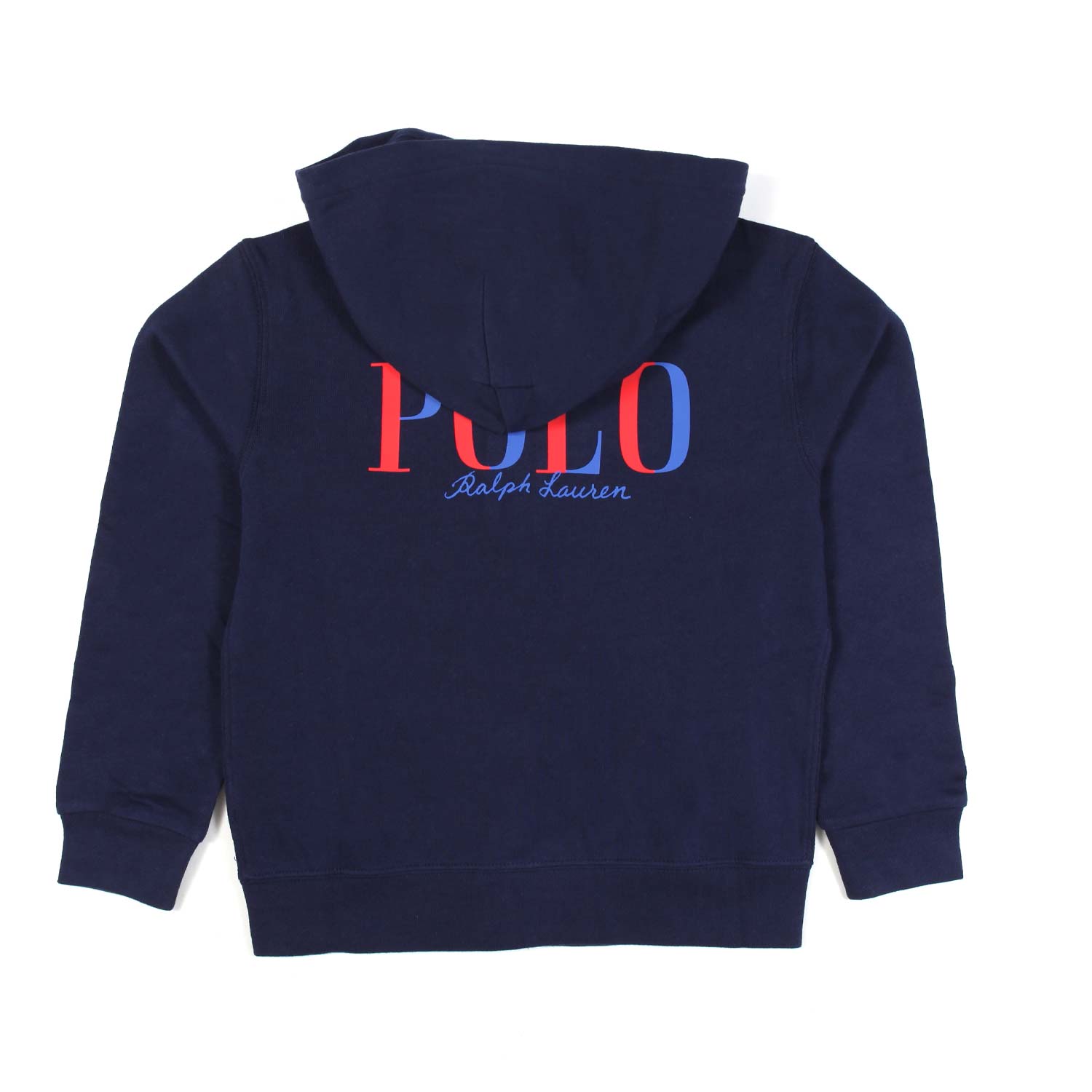 FELPA HOODIE BLU SCURO CON LOGO POLO BAMBINO - annameglio.com abbigliamento moda