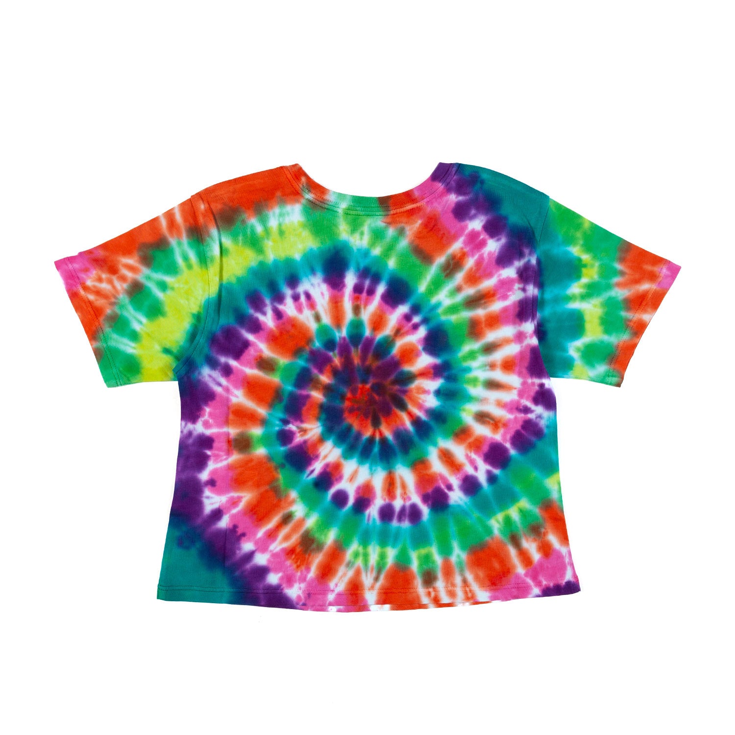 T-SHIRT TIE DYE MULTICOLOR BAMBINA E TEENAGER - annameglio.com abbigliamento moda