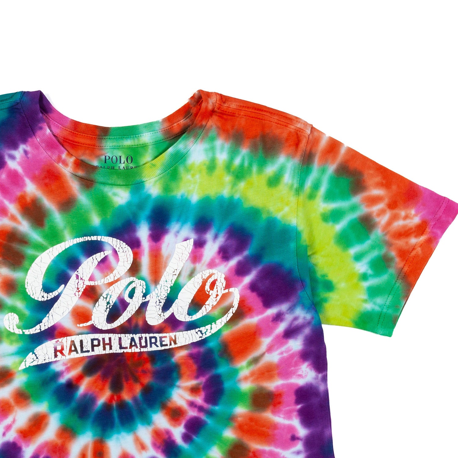 T-SHIRT TIE DYE MULTICOLOR BAMBINA E TEENAGER - annameglio.com abbigliamento moda