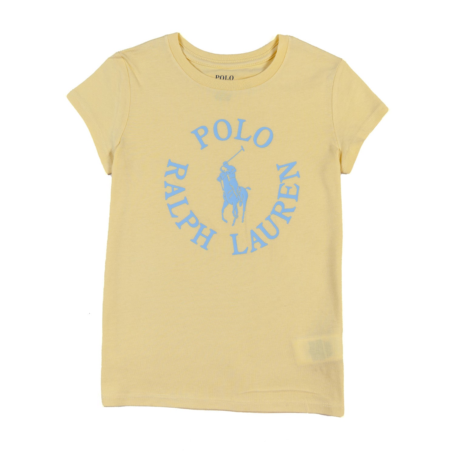 T-SHIRT GIALLA CON STAMPA CELESTE BAMBINA E TEEN - annameglio.com abbigliamento moda