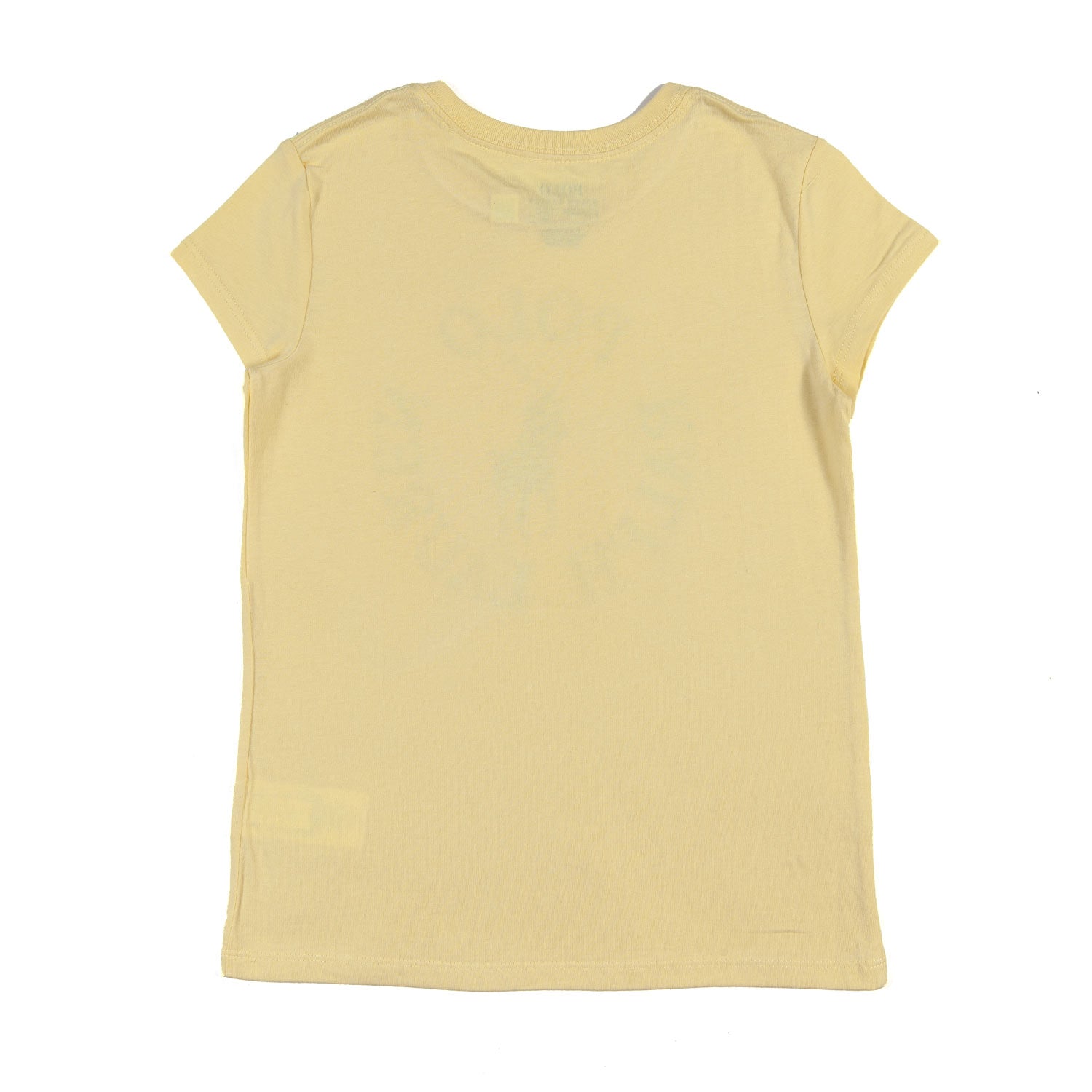 T-SHIRT GIALLA CON STAMPA CELESTE BAMBINA E TEEN - annameglio.com abbigliamento moda