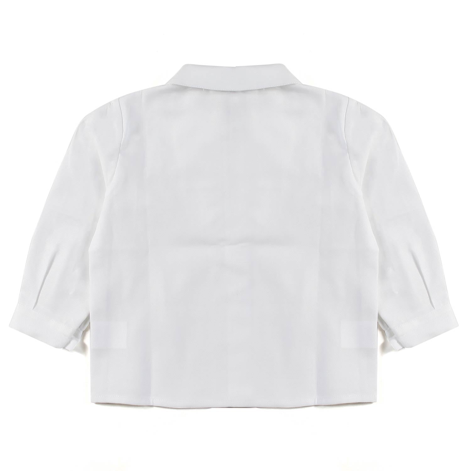 CAMICIA BIANCA CON ROUCHES BIMBO - annameglio.com abbigliamento moda