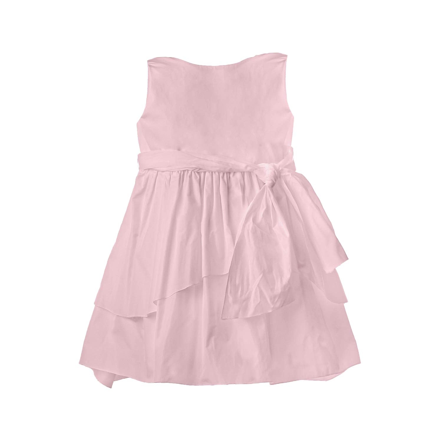 ABITO SMANICATO CORTO ROSA CHIARO BAMBINA - annameglio.com abbigliamento moda