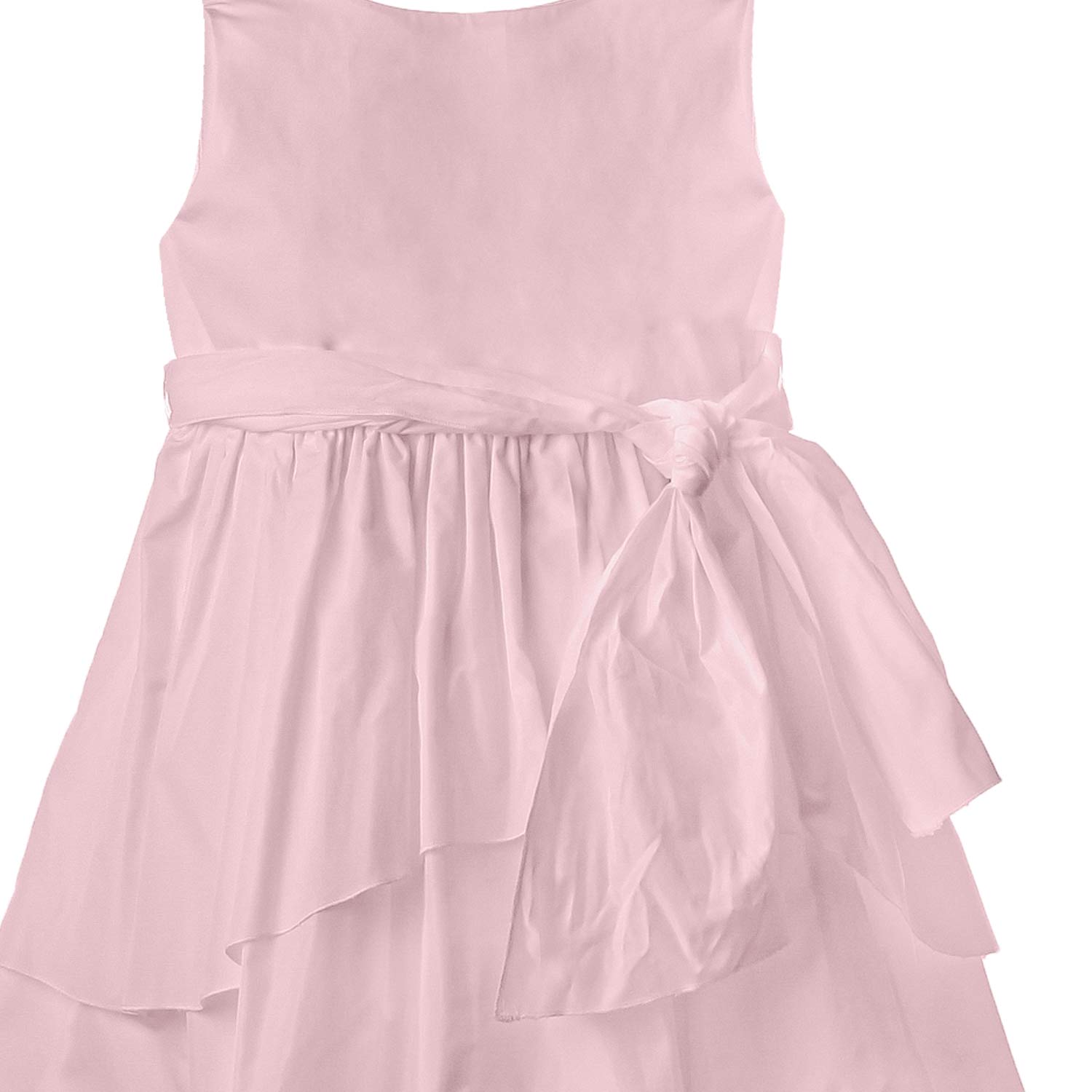 ABITO SMANICATO CORTO ROSA CHIARO BAMBINA - annameglio.com abbigliamento moda