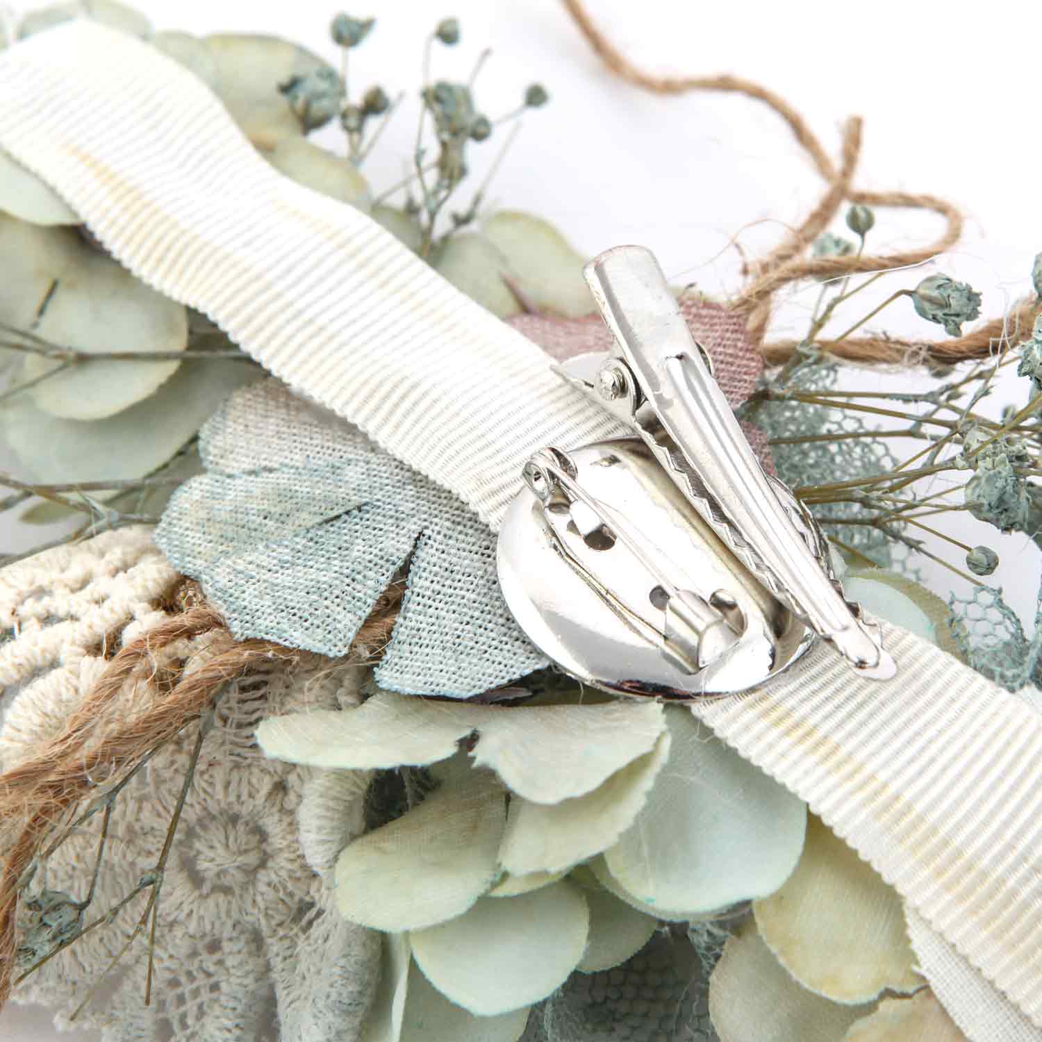 FERMAGLIO FLOREALE ACQUAMARINA BAMBINA E TEEN - annameglio.com abbigliamento moda