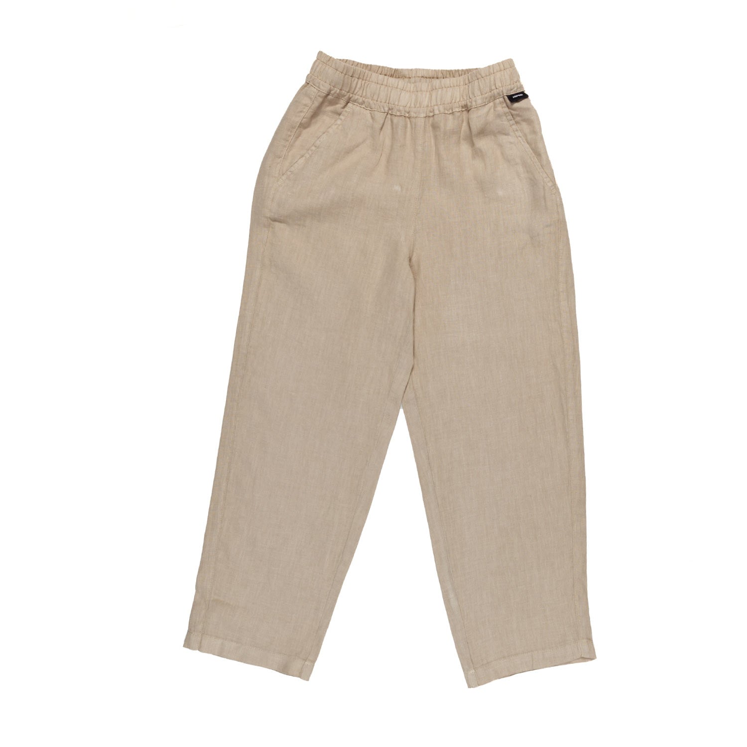 PANTALONE UNISEX BEIGE DI LINO - annameglio.com abbigliamento moda