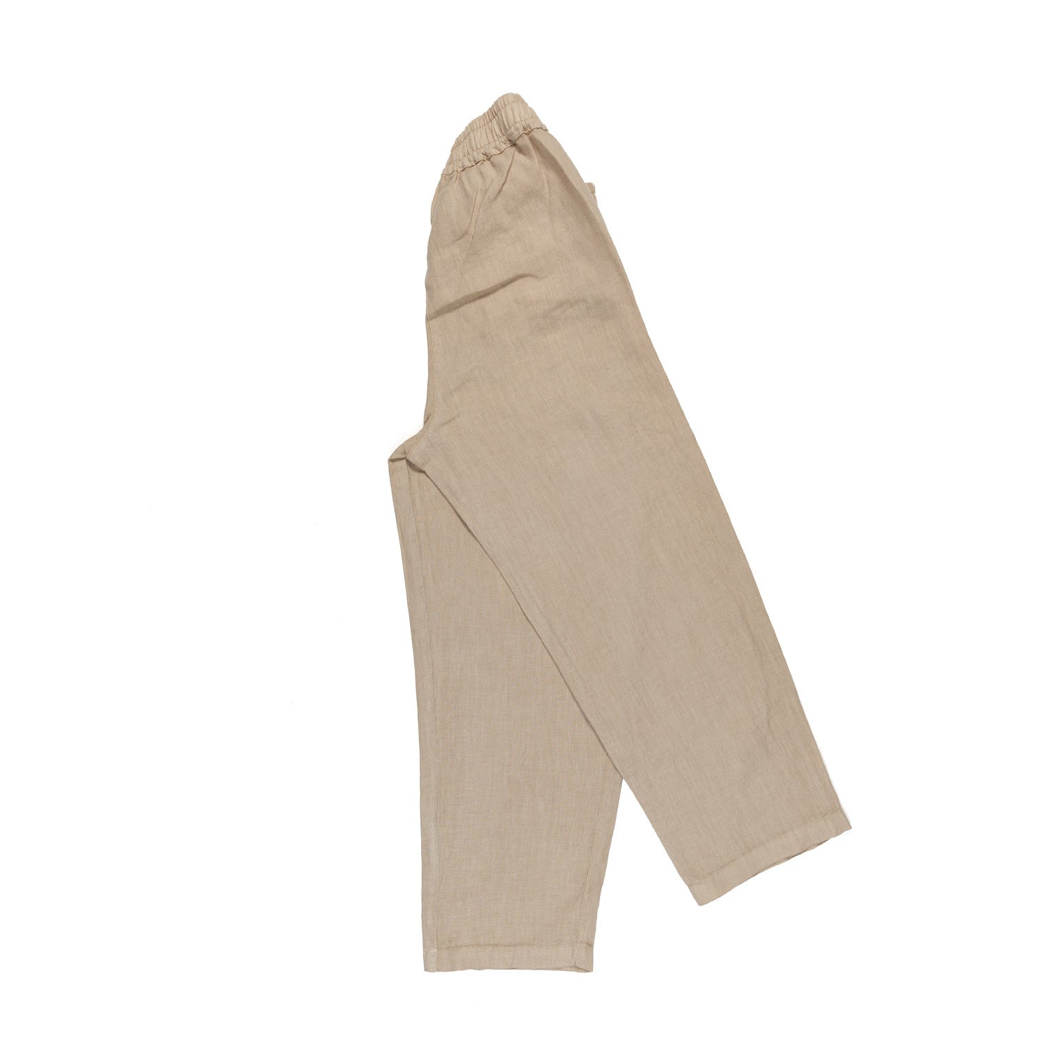 PANTALONE UNISEX BEIGE DI LINO - annameglio.com abbigliamento moda