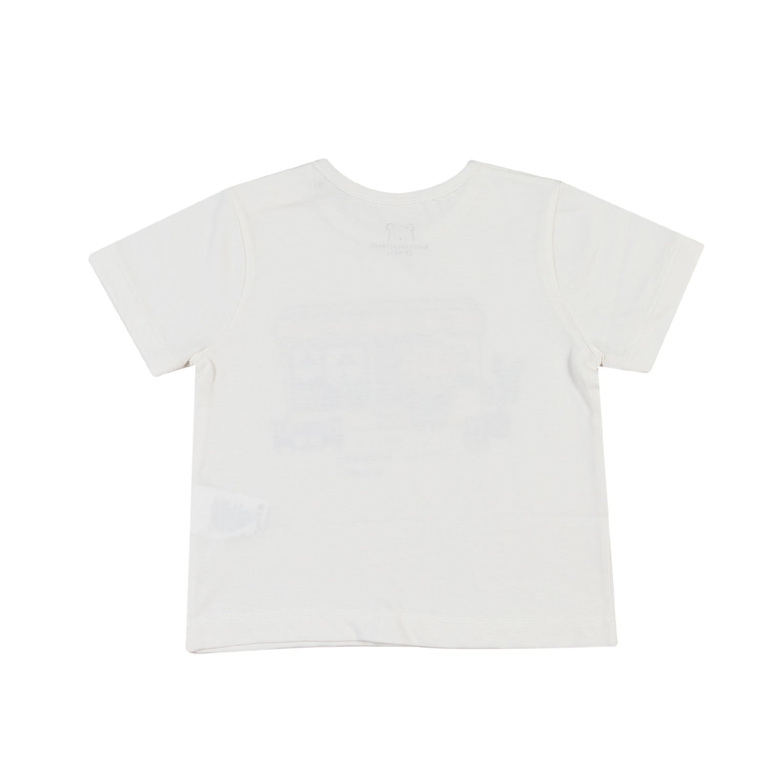 T-SHIRT BIANCA CON STAMPA BIMBO E BIMBA - annameglio.com abbigliamento moda