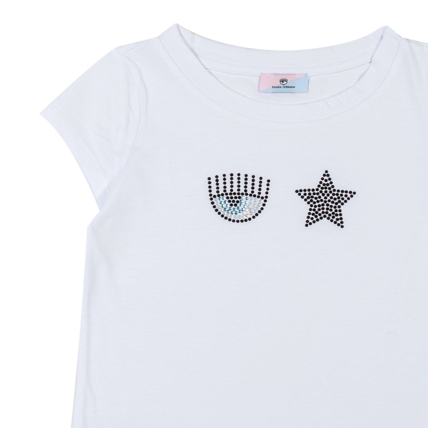 T-shirt Eyestar Bianca - annameglio.com abbigliamento moda