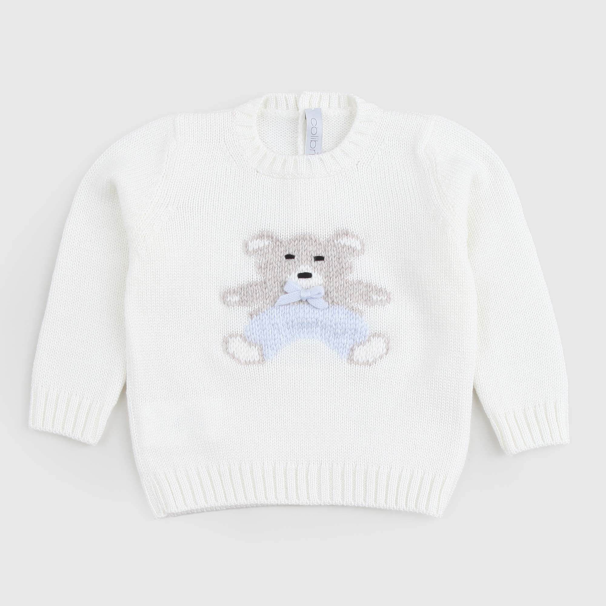 MAGLIONCINO DI LANA PANNA NEONATO - annameglio.com abbigliamento moda