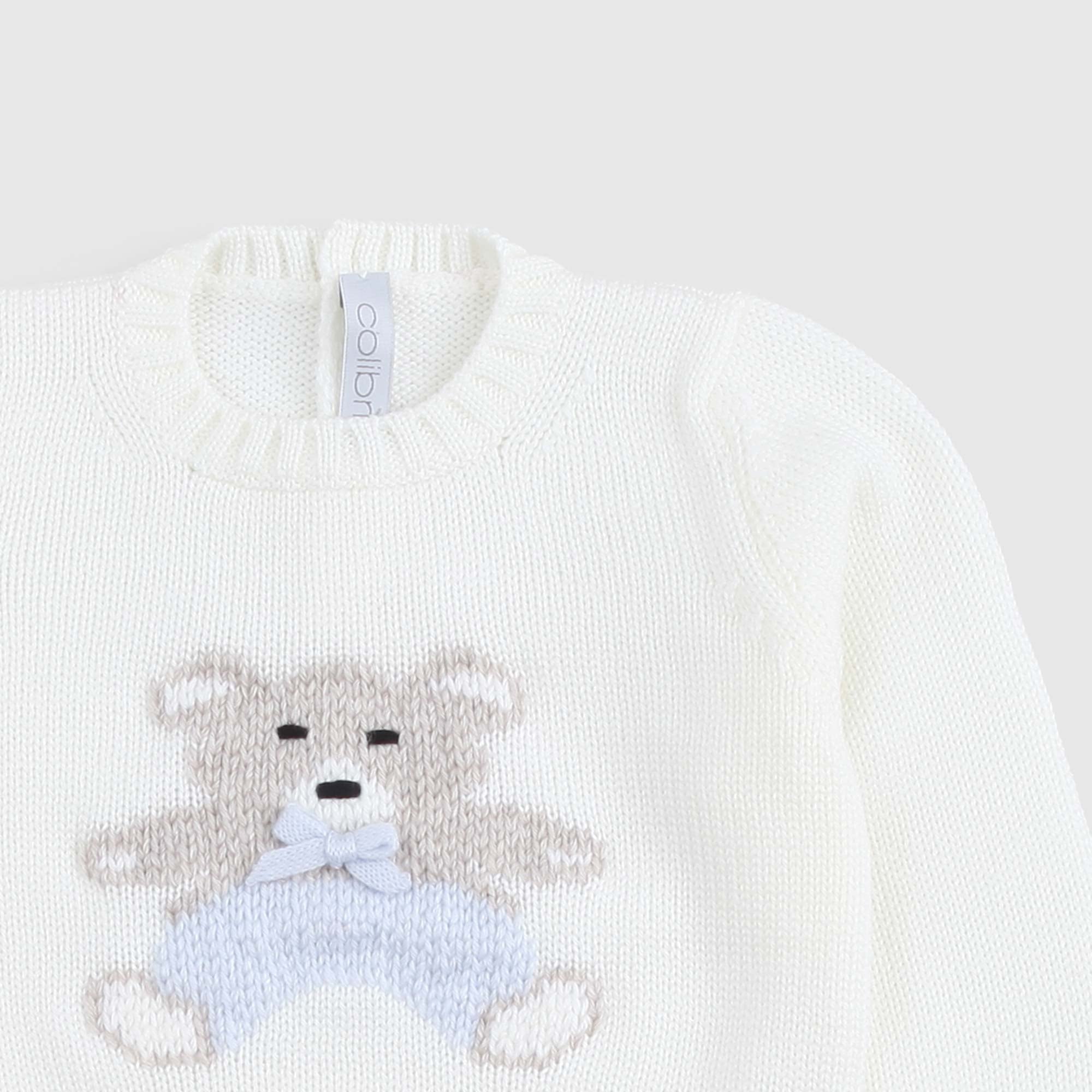 MAGLIONCINO DI LANA PANNA NEONATO - annameglio.com abbigliamento moda