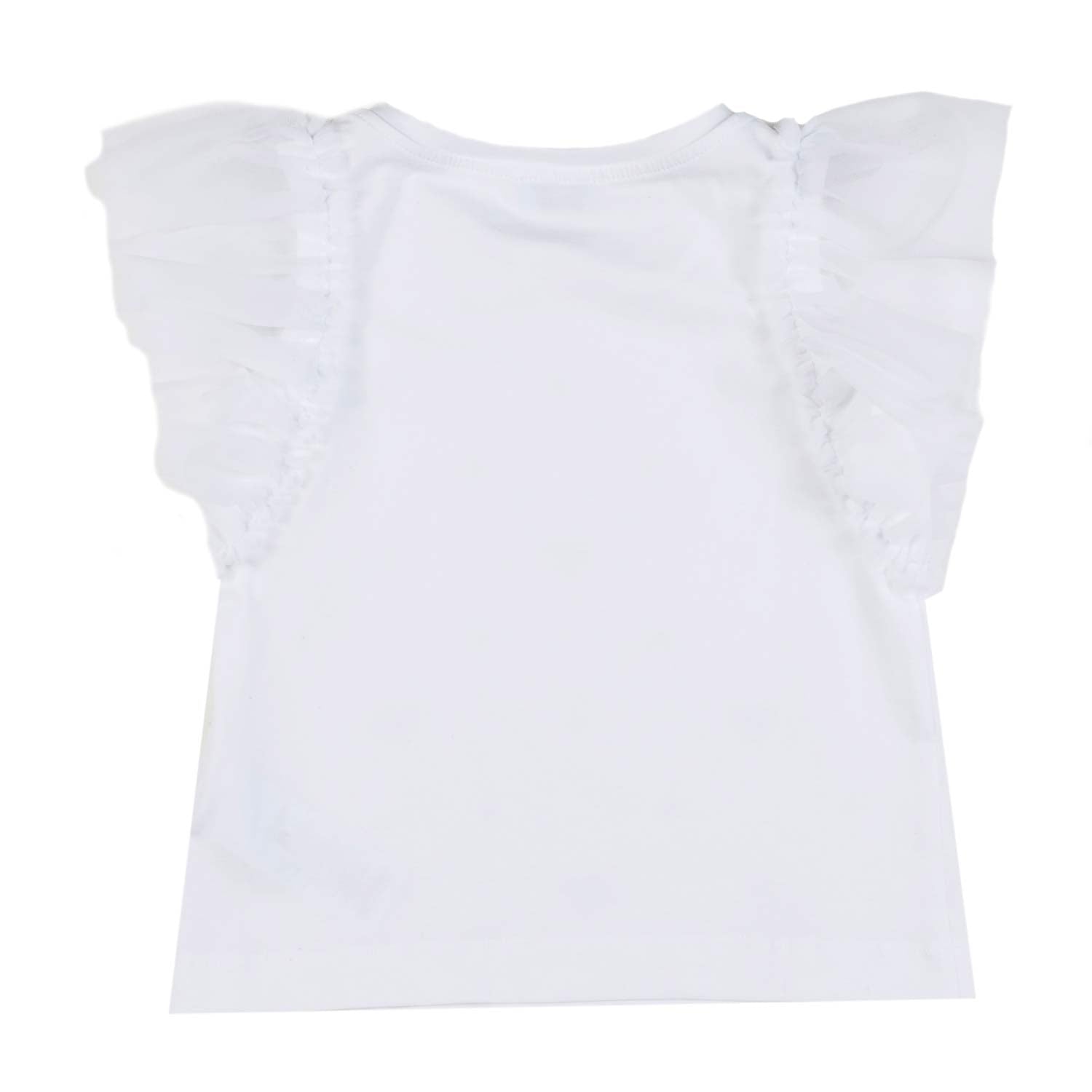 TOP EYE STAR BIANCO E ARGENTO BAMBINA - annameglio.com abbigliamento moda