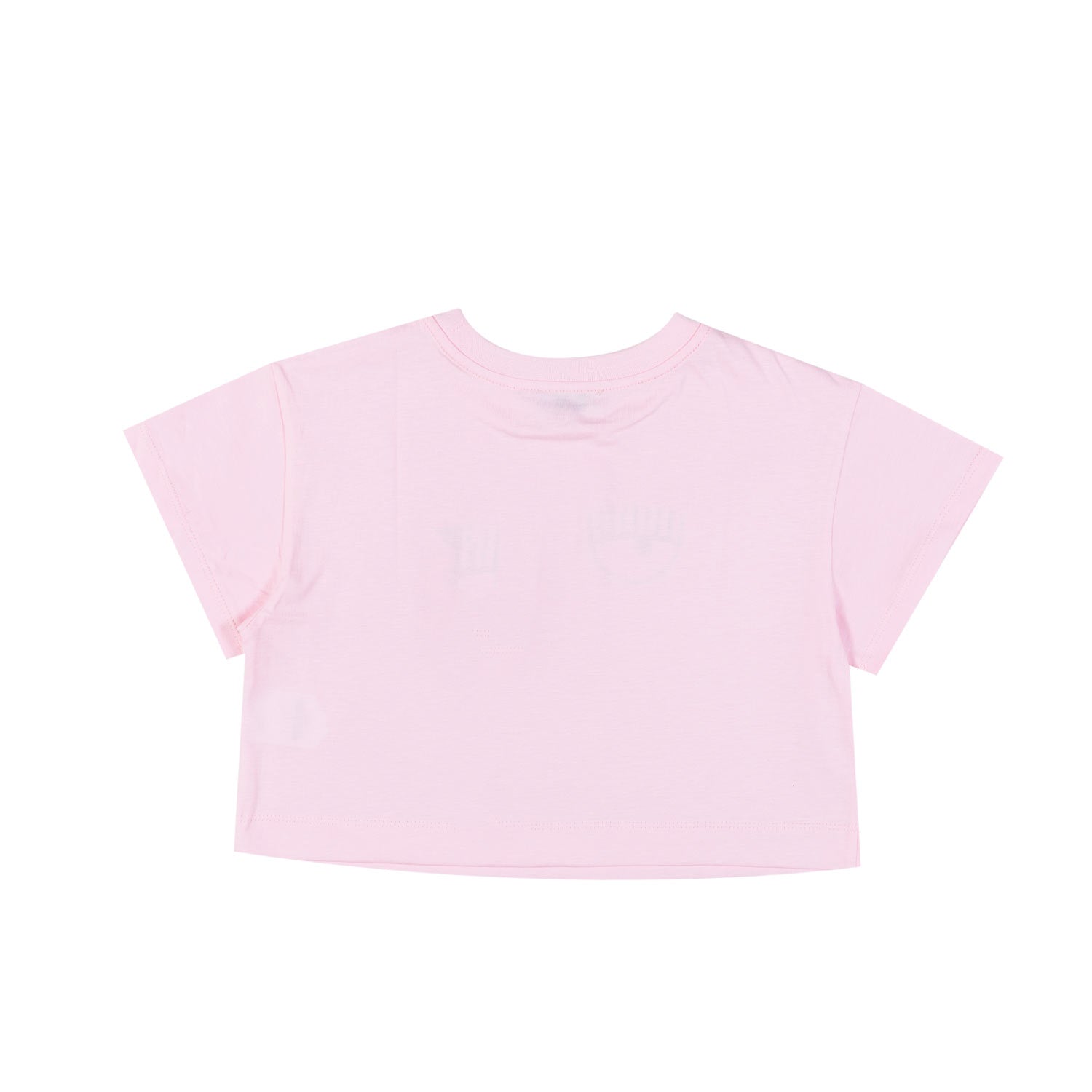 T-shirt cropped eye star rosa - annameglio.com abbigliamento moda