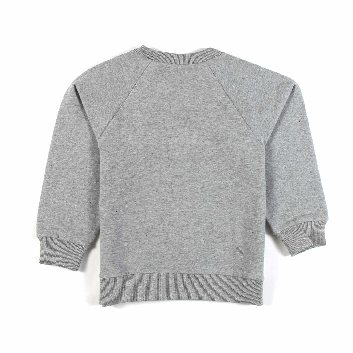 FELPA EYE STAR GRIGIO MELANGE BAMBINA - annameglio.com abbigliamento moda
