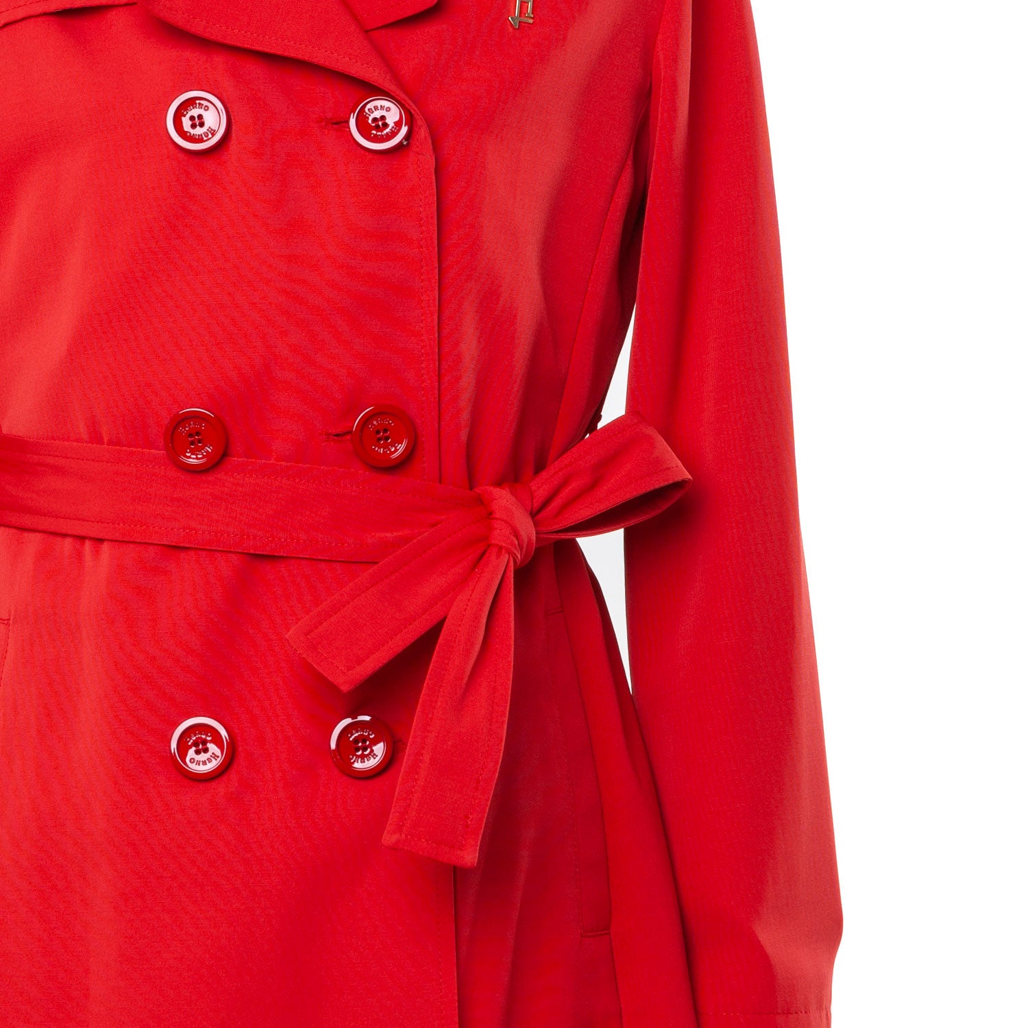 TRENCH COAT ROSSO BAMBINA E RAGAZZA - annameglio.com abbigliamento moda