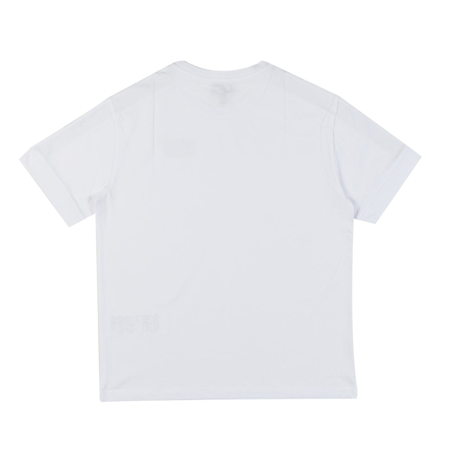 T-SHIRT BIANCA CON LOGO TAPE EA7 NERO - annameglio.com abbigliamento moda