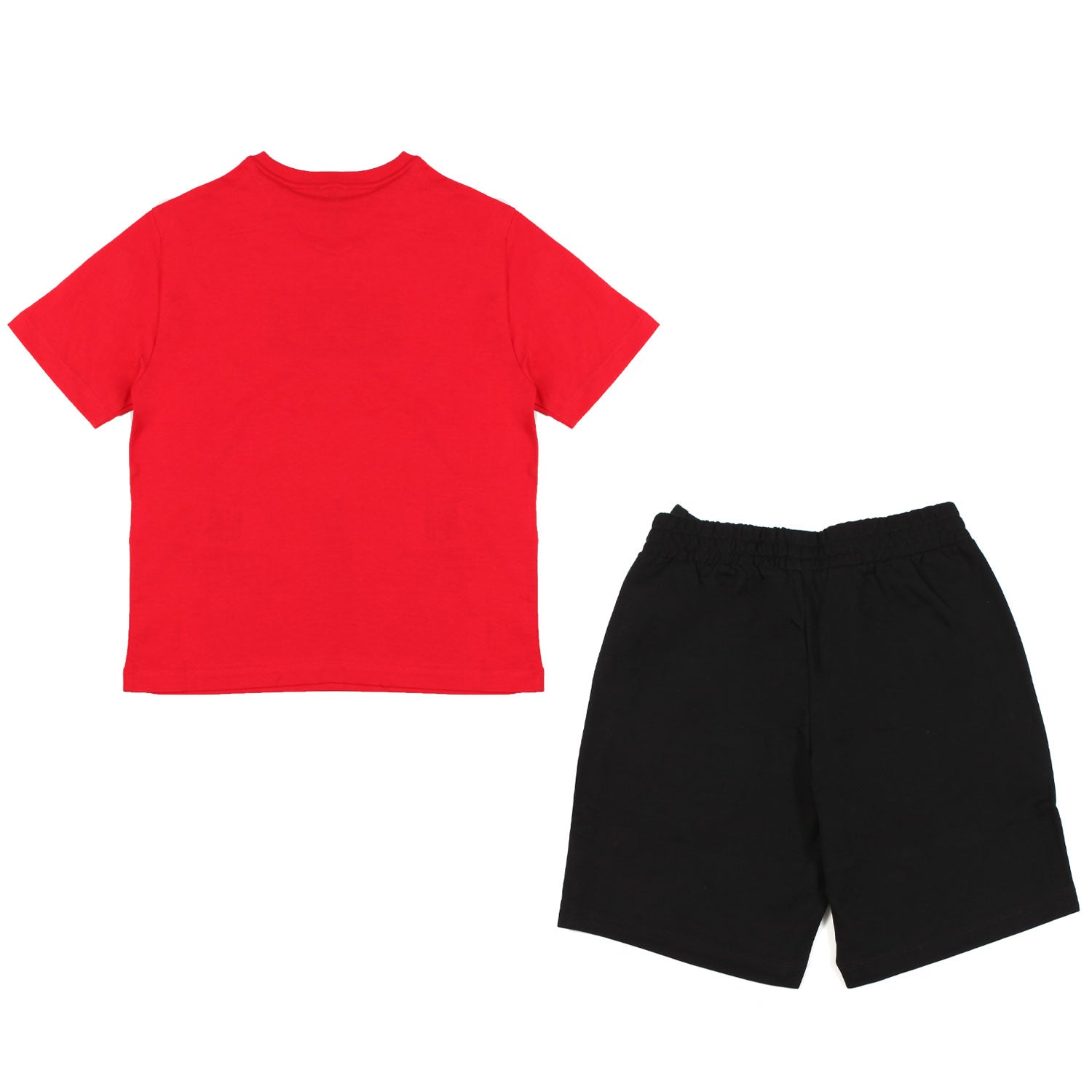 COMPLETO EMPORIO ARMANI EA7 rosso E NERO - annameglio.com abbigliamento moda