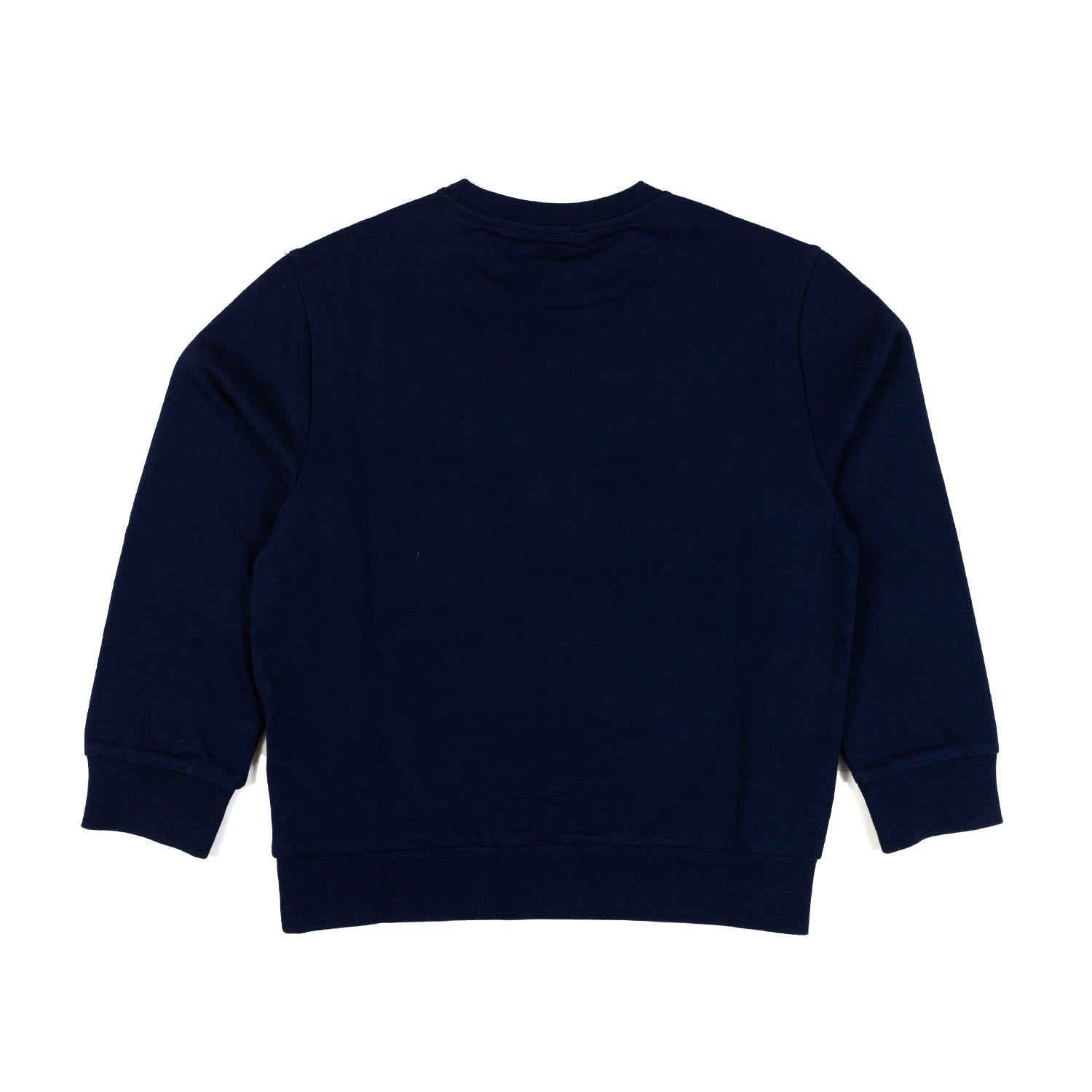 FELPA BLU NAVY CON LOGO EA7 BIANCO - annameglio.com abbigliamento moda