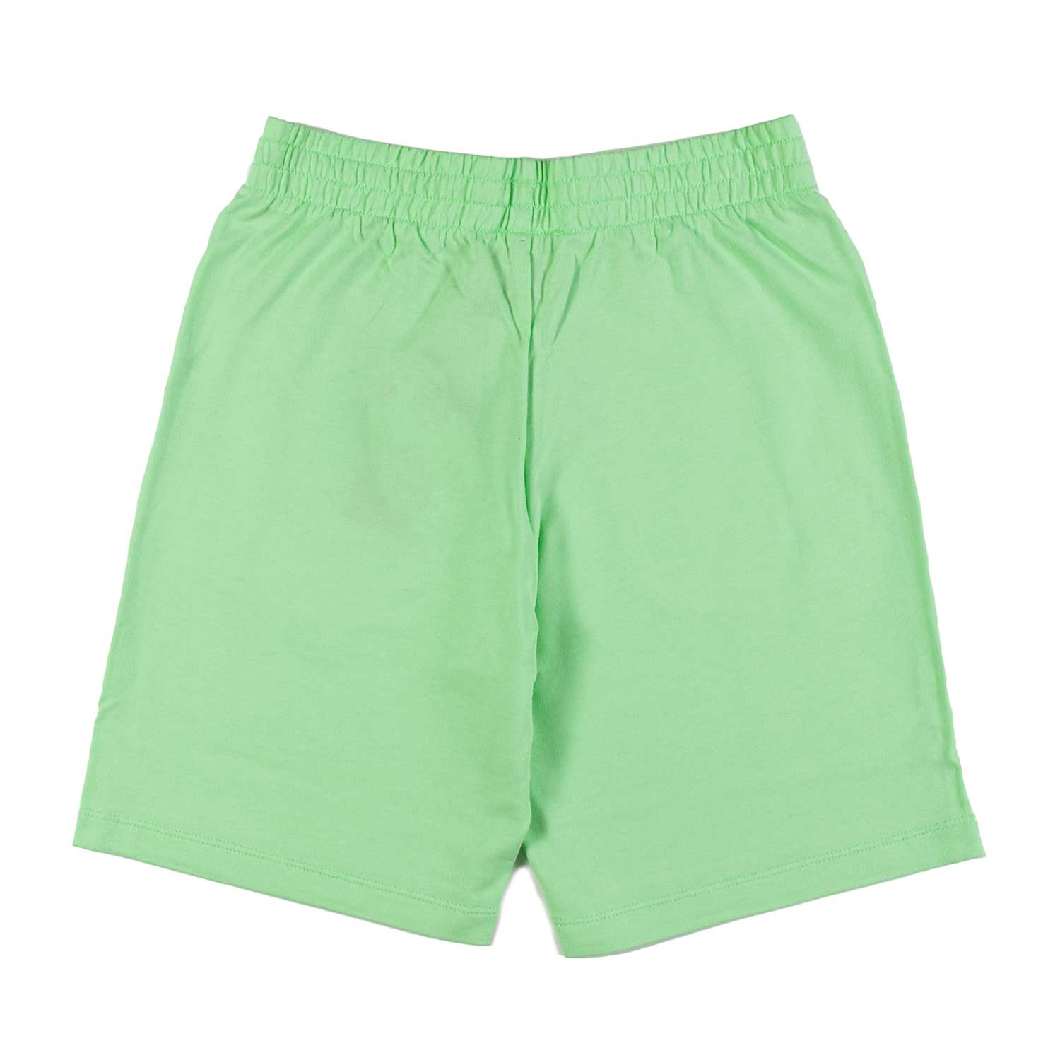 BERMUDA FELPA VERDE PARADISE CON MINI LOGO EA7 - annameglio.com abbigliamento moda