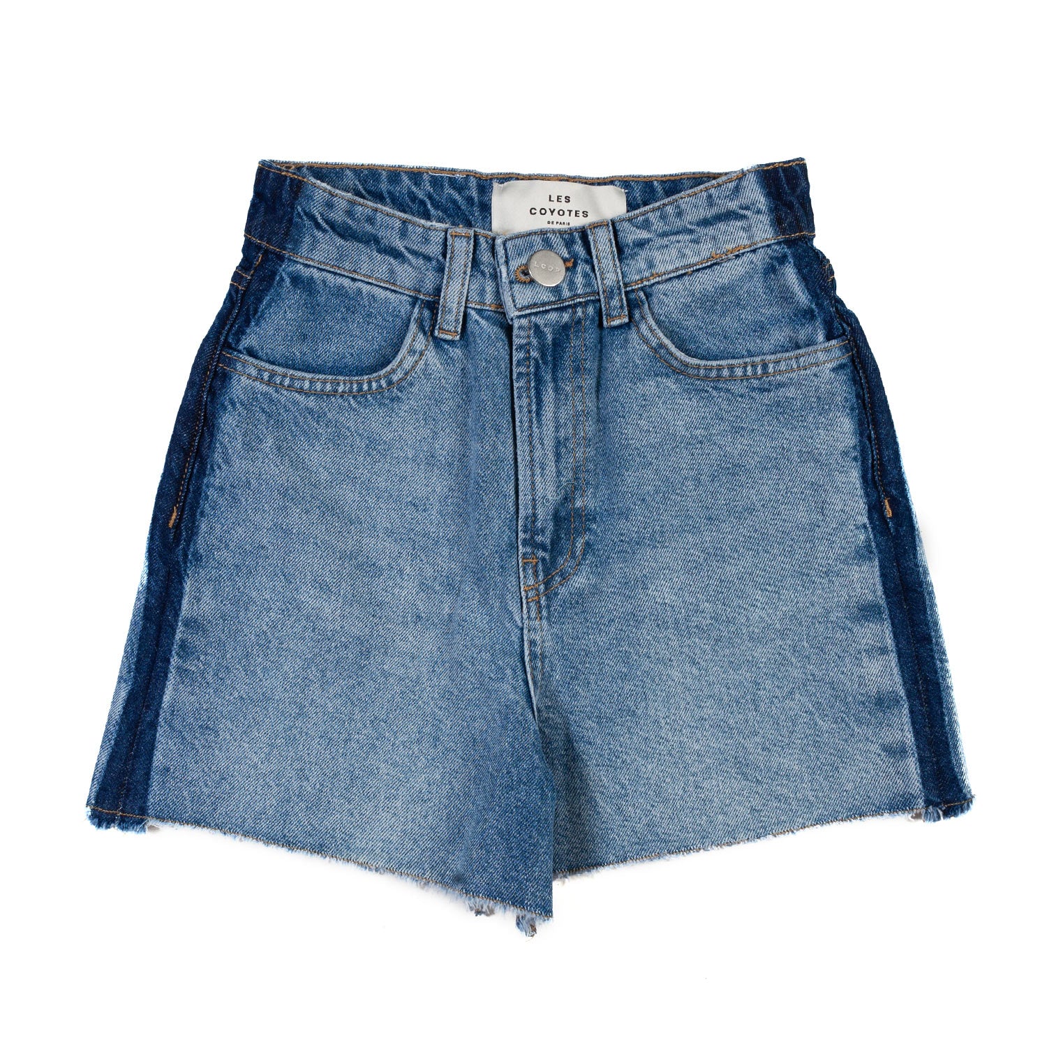SHORTS VINTAGE DENIM BLU MEDIO BAMBINA E RAGAZZA - annameglio.com abbigliamento moda