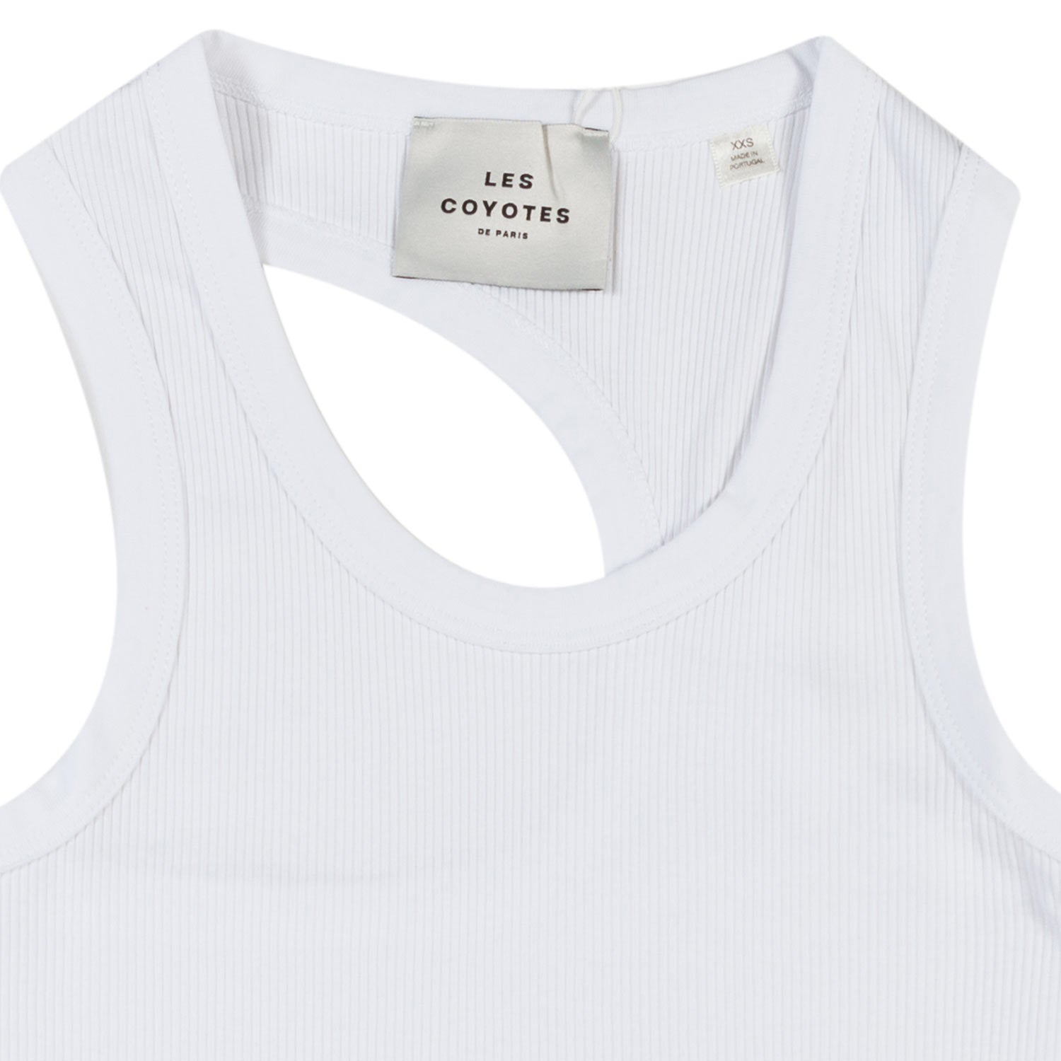 CANOTTA ASIMMETRICA BIANCA BAMBINA E RAGAZZA - annameglio.com abbigliamento moda