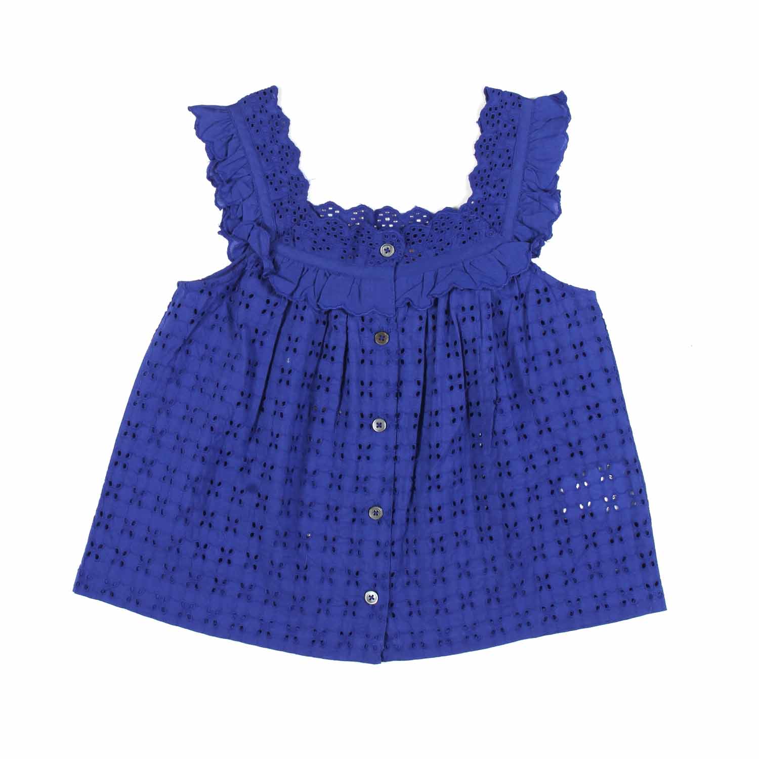 TOP HOPPERS BLU BAMBINA E RAGAZZA - annameglio.com abbigliamento moda