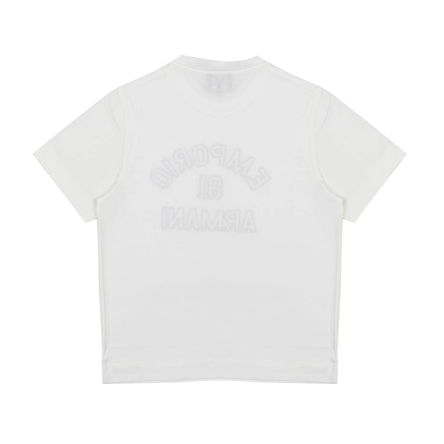 T-SHIRT BIANCO CALDO CON LOGO EA81 BAMBINO E TEEN - annameglio.com abbigliamento moda