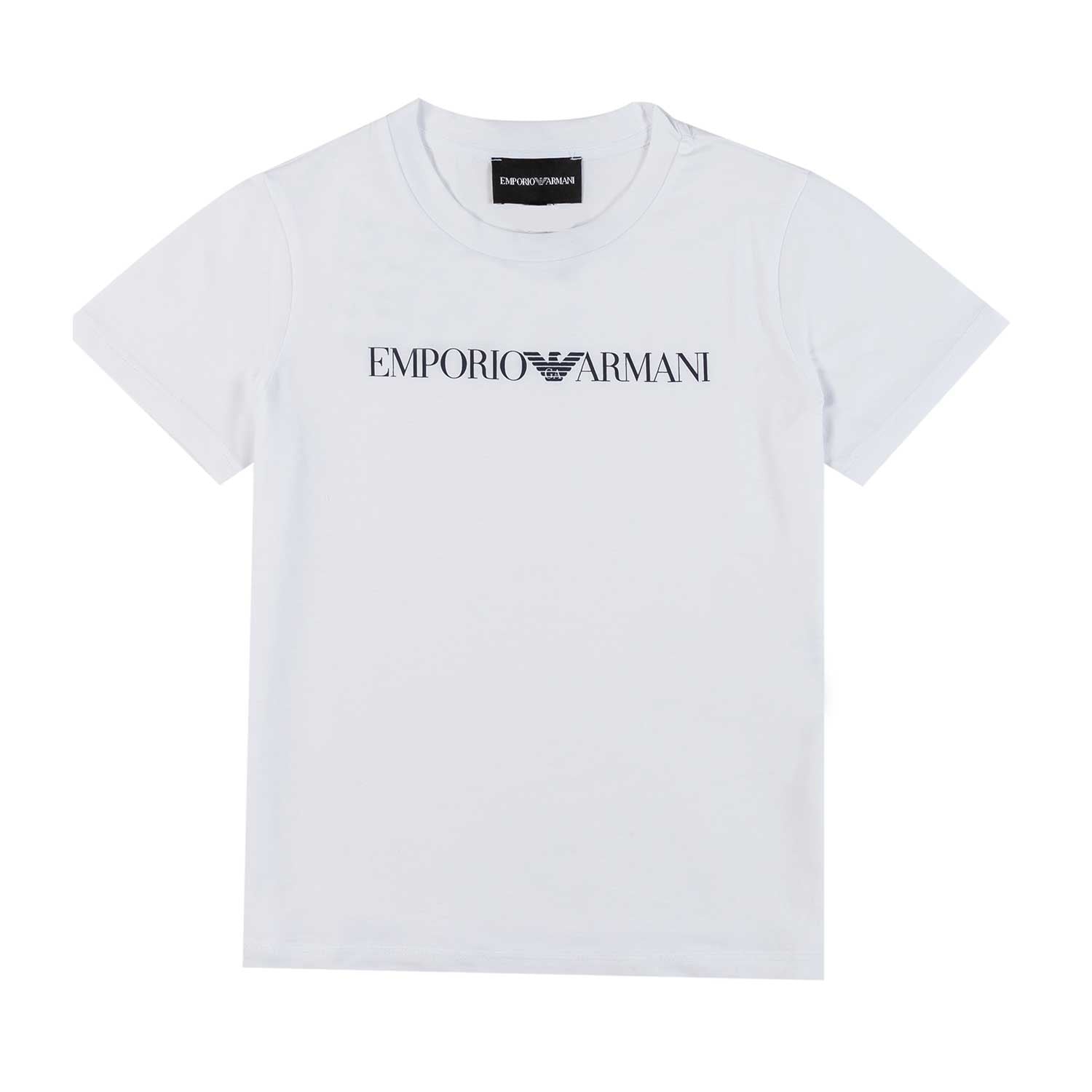 T-SHIRT PIMA BIANCA CON LOGO NAVY BAMBINO E TEEN - annameglio.com abbigliamento moda