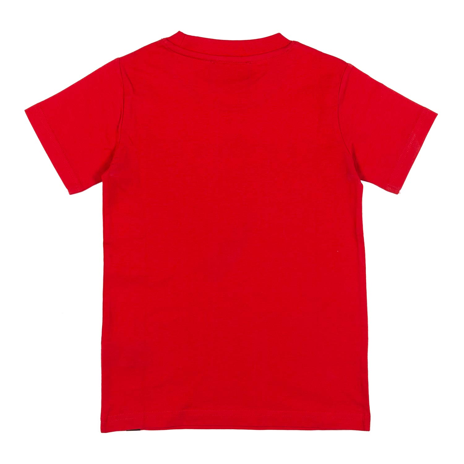 T-SHIRT ROSSO TANGO CON STAMPA LOGO NERA - annameglio.com abbigliamento moda
