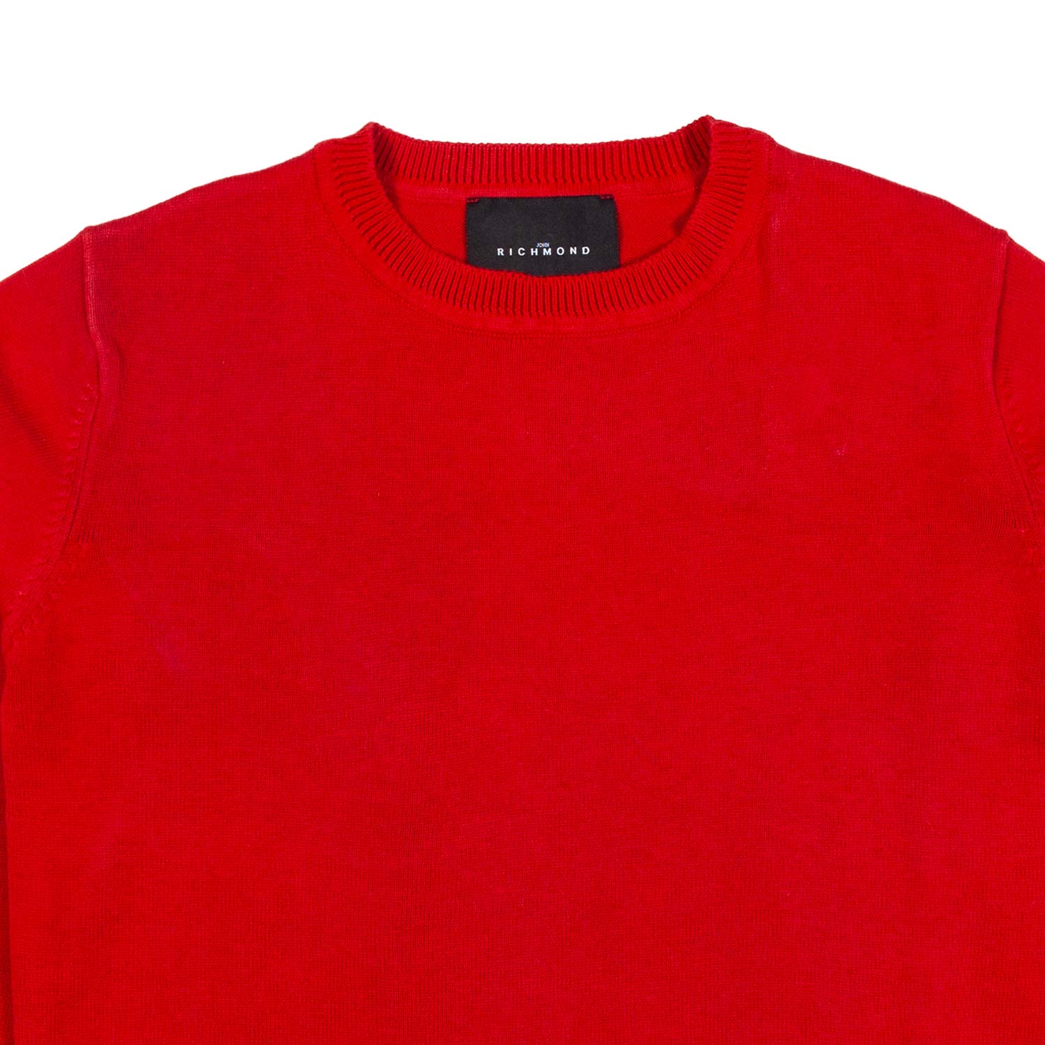 PULLOVER ROSSO TANGO CON PATCH LOGO JR BAMBINO - annameglio.com abbigliamento moda